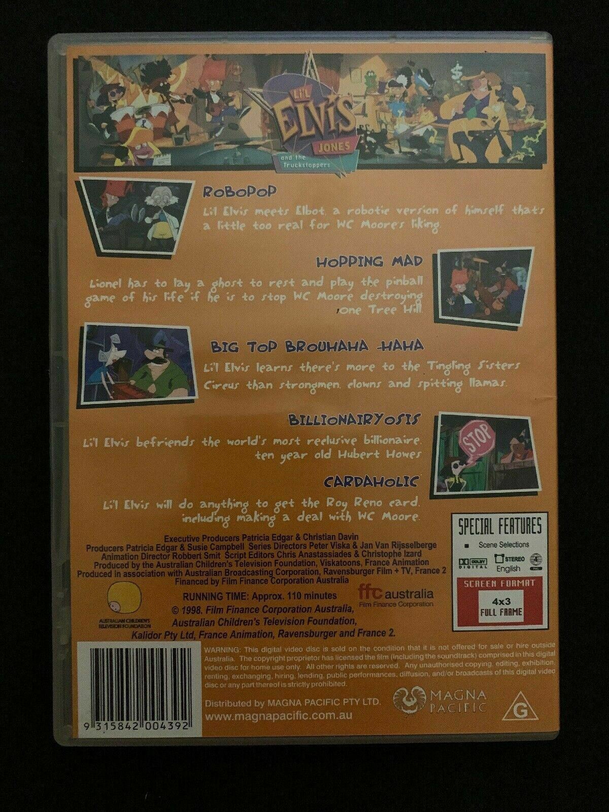 Li'L Elvis Jones & The Truckstopers Volume 5 DVD Region 4