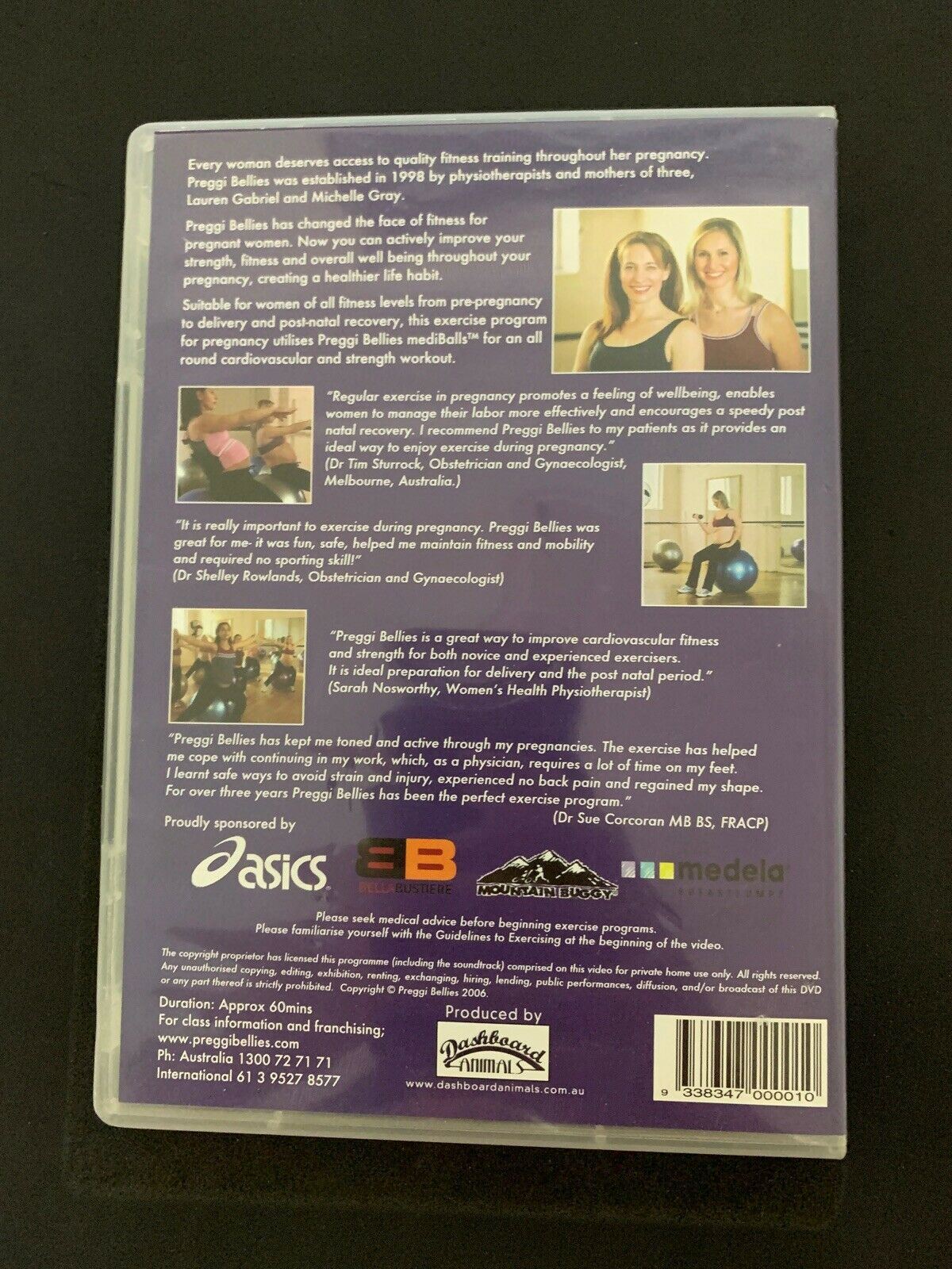 Preggi Bellies Training For 2 - Exercise for Pregnancy - DVD