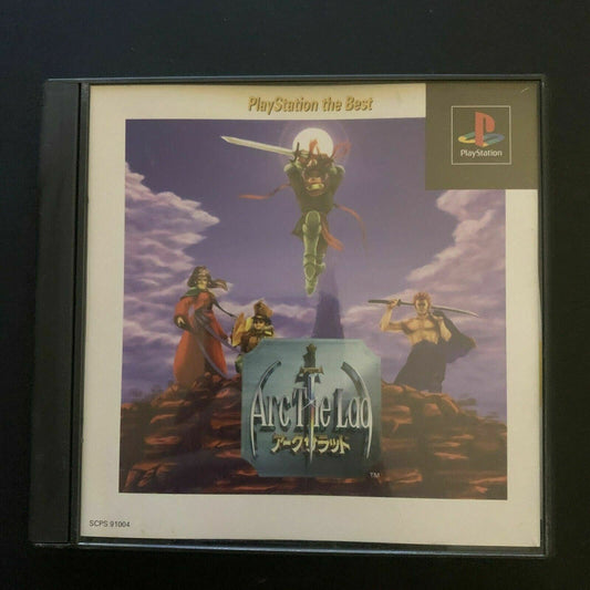 Arc The Lad - Sony Playstation PS1 NTSC-J  Japan RPG Game