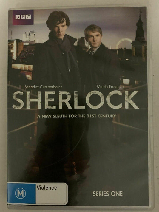 Sherlock : Series 1 (DVD, 2010, 2-Disc Set) Benedict Cumberbatch, Martin Freeman