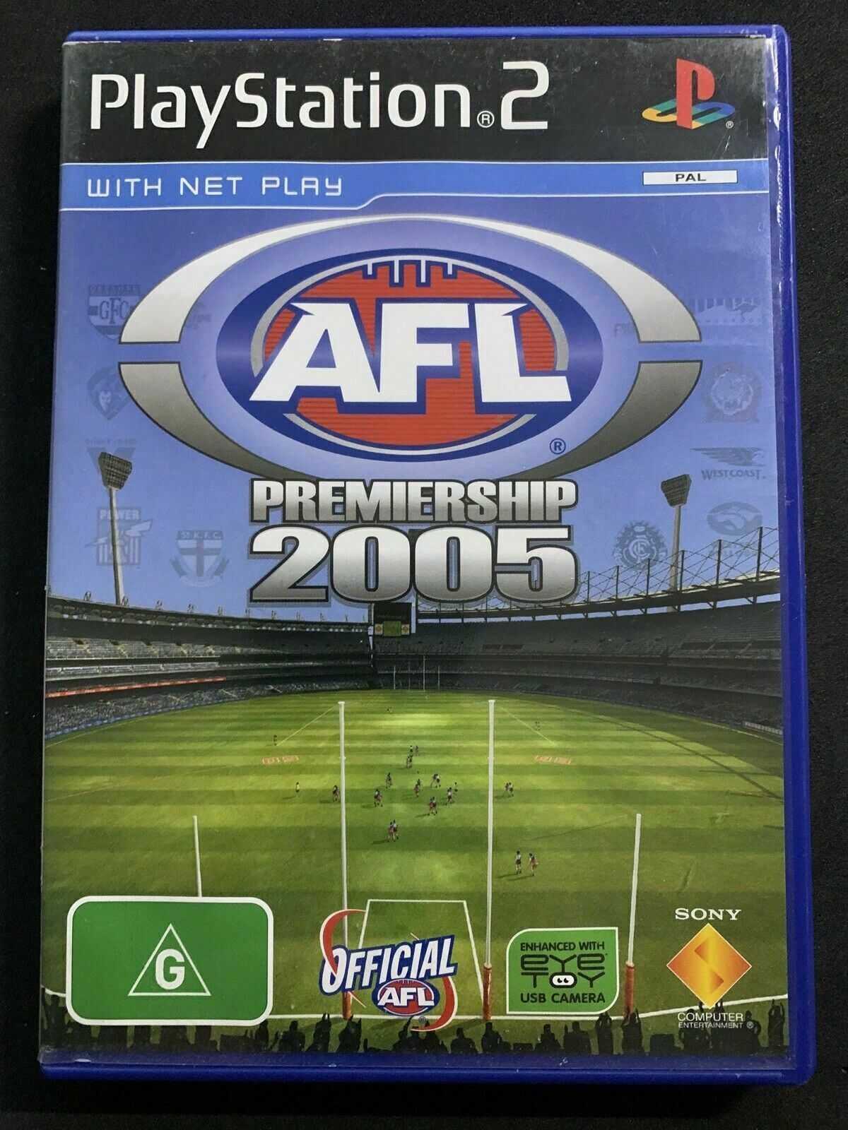 AFL Premiership 2005 (Sony PlayStation 2, 2005) Aussie Football PAL PS2 Game