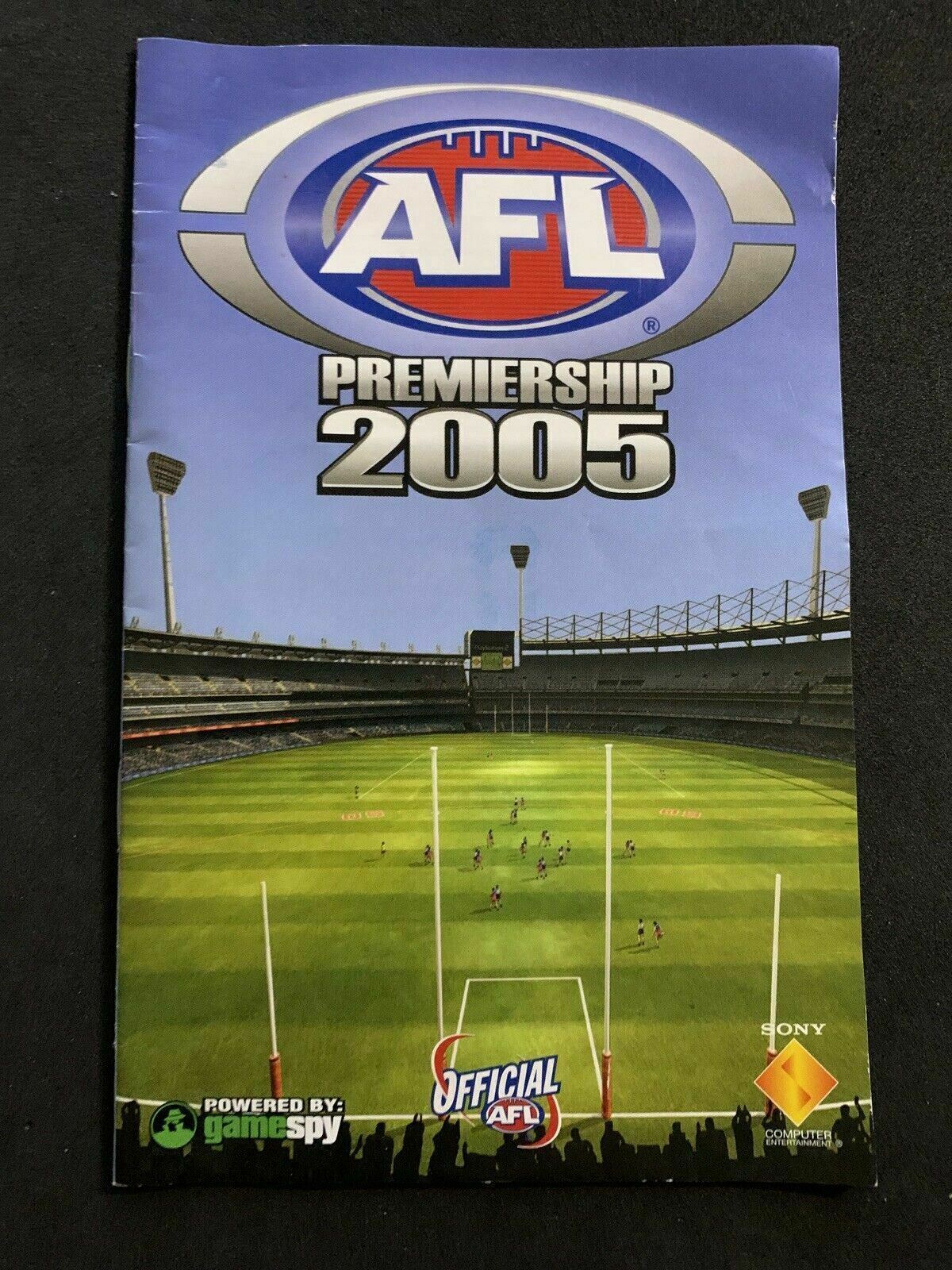 AFL Premiership 2005 (Sony PlayStation 2, 2005) Aussie Football PAL PS2 Game