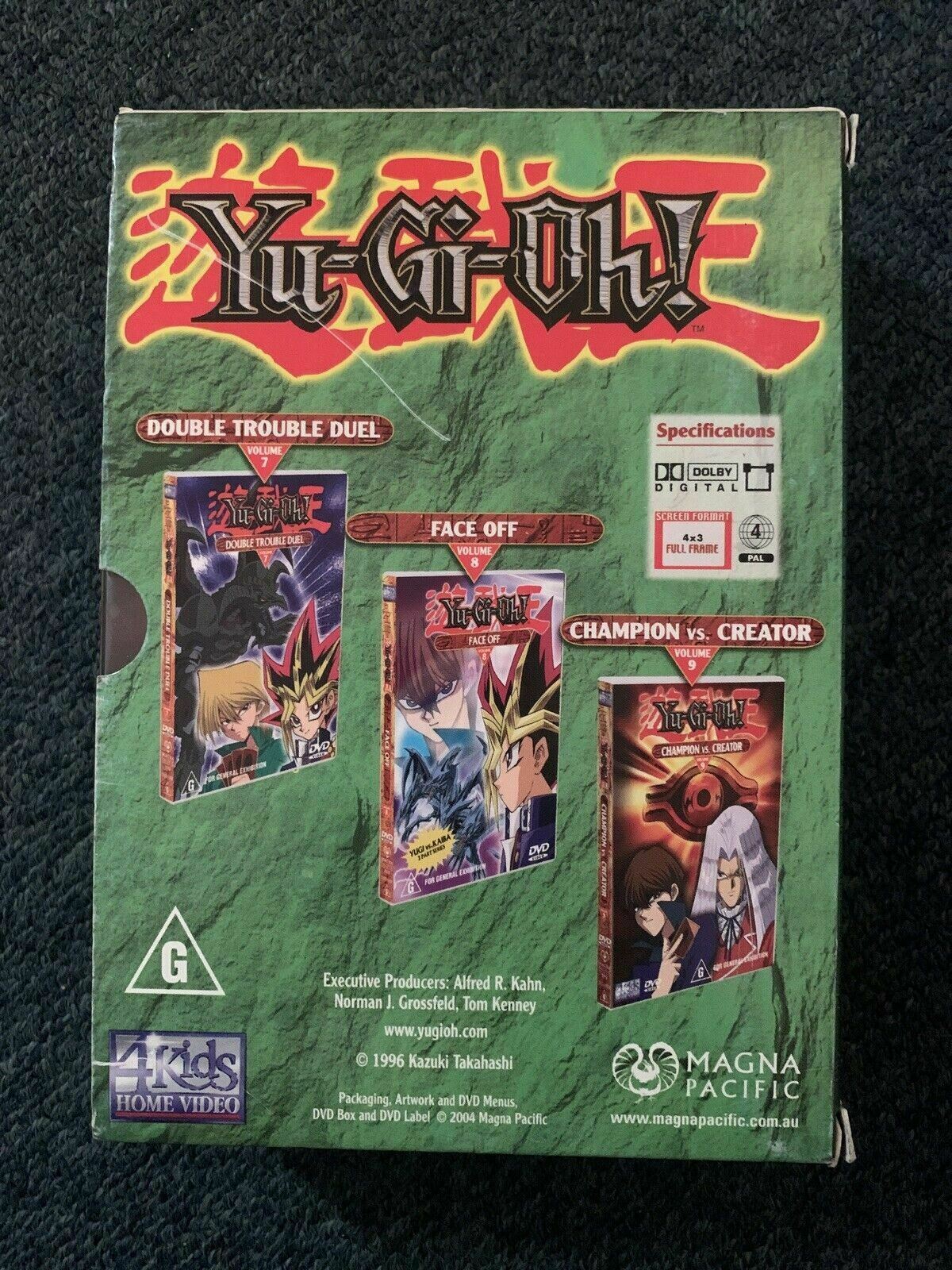 YU-GI-OH! Volumes 7-9 DVD Box Set - 3 Disc Set - Anime