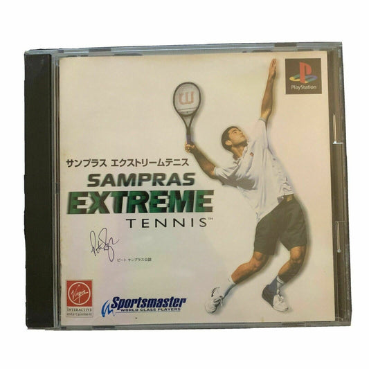 Sampras Extreme Tennis - Sony Playstation PS1 NTSC-J Japan Tennis Game