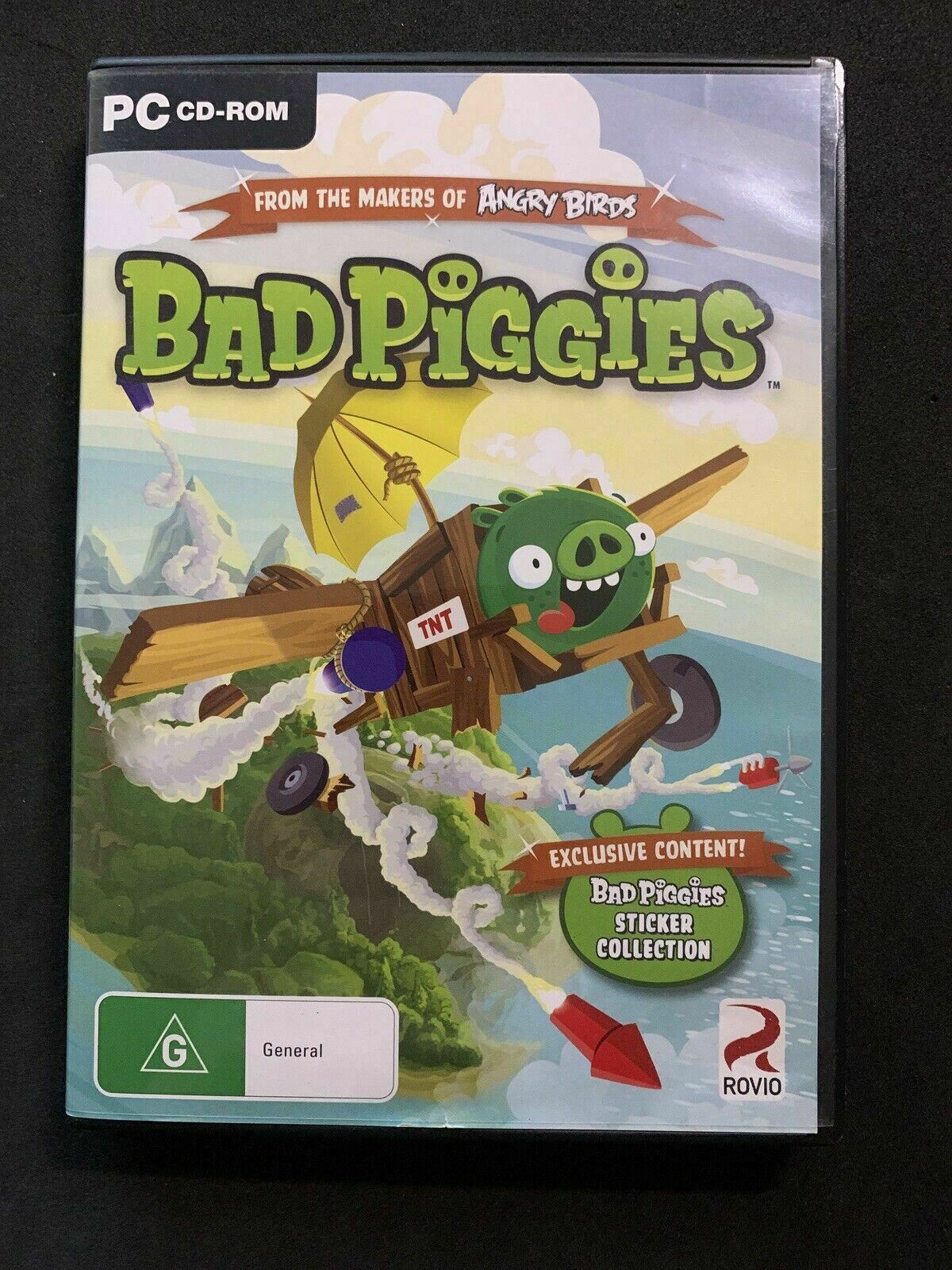 Bad Piggies PC CDROM Rovio Windows Game – Retro Unit