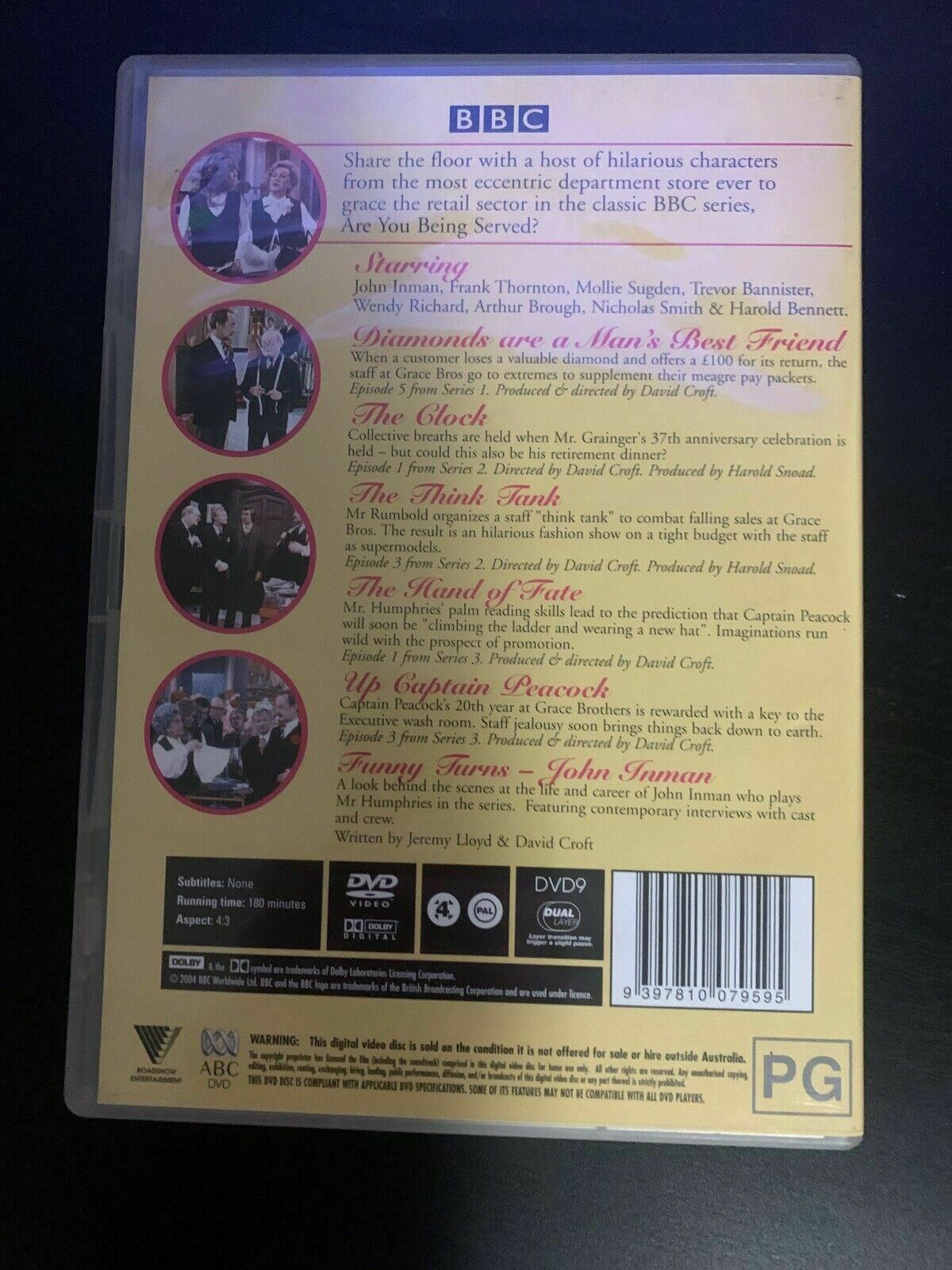 Are You Being Served? - The Best Of The Early Years (DVD, 1985) Region 4