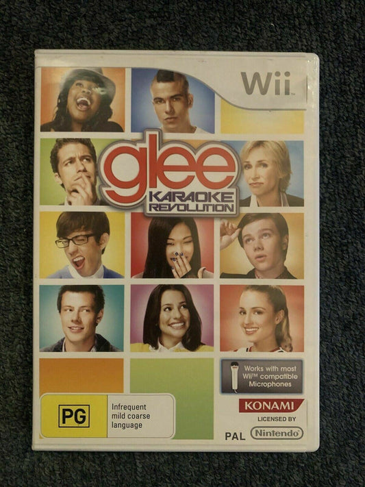 Glee Karaoke Revolution - Nintendo Wii PAL Game