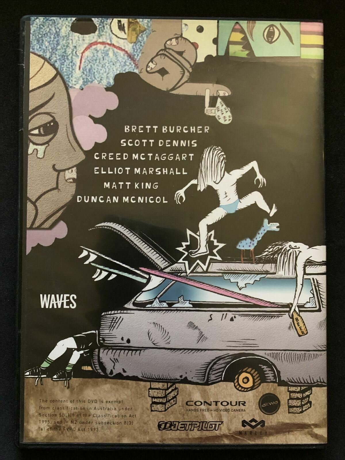 Car Park Stories DVD - Brett Burcher Matt King Scott Dennis Creed Kelly Slater