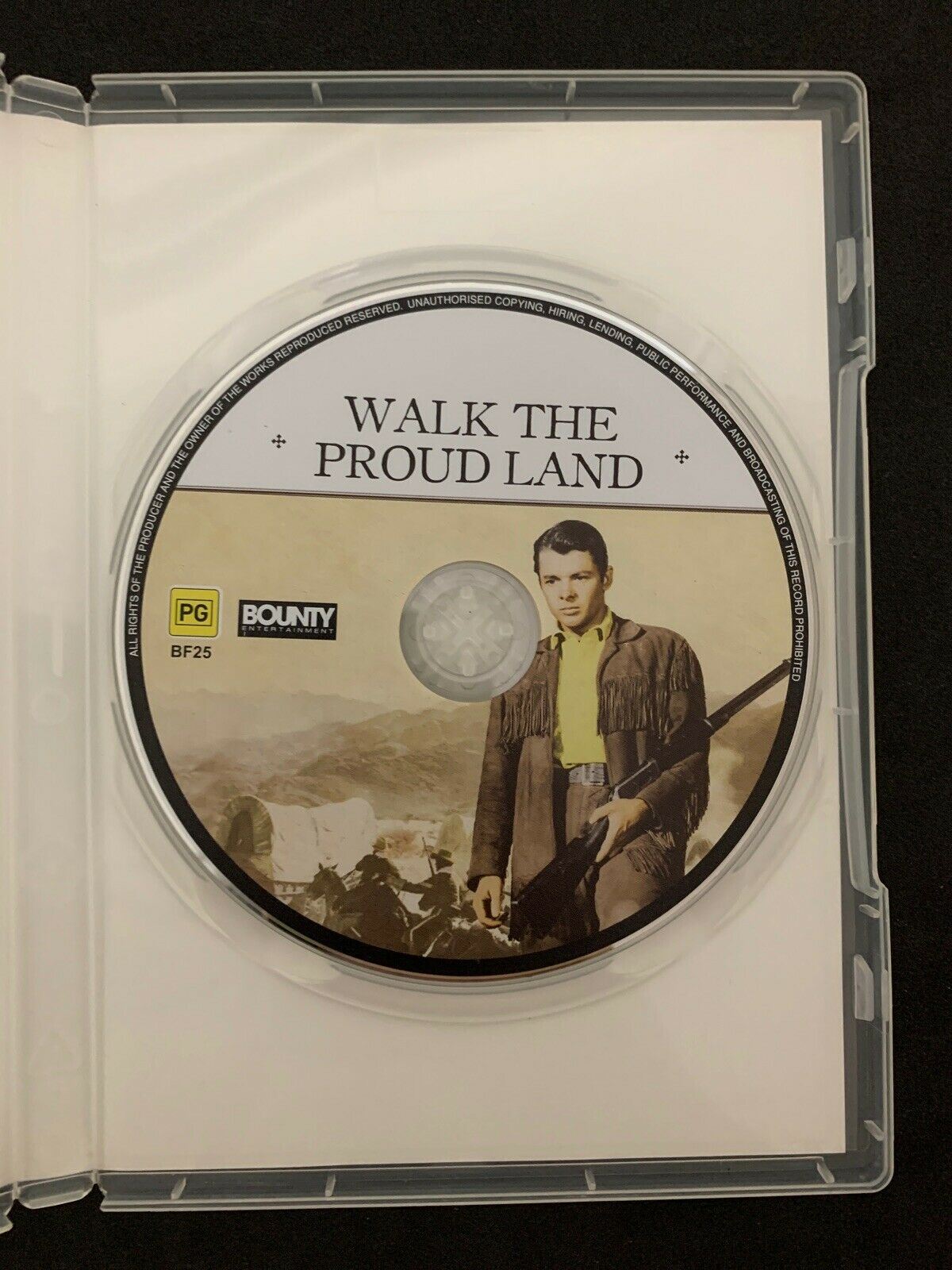 Walk the Proud Land (DVD, 1956) Audie Murphy, Anne Bancroft, Pat Crowley