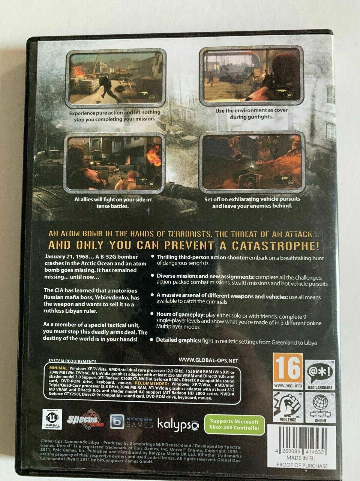 Global Ops: Commando Libya - PC DVD Shooter Windows Game