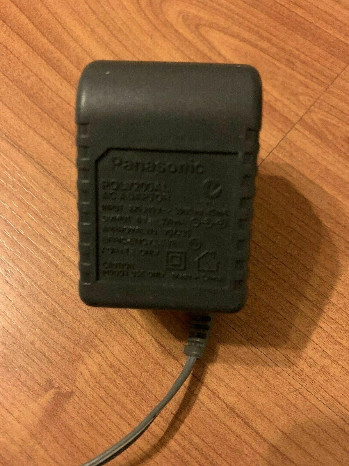Genuine Panasonic PQLV200AL Cordless Phone AC Adapter 6V 350mA FREE POST