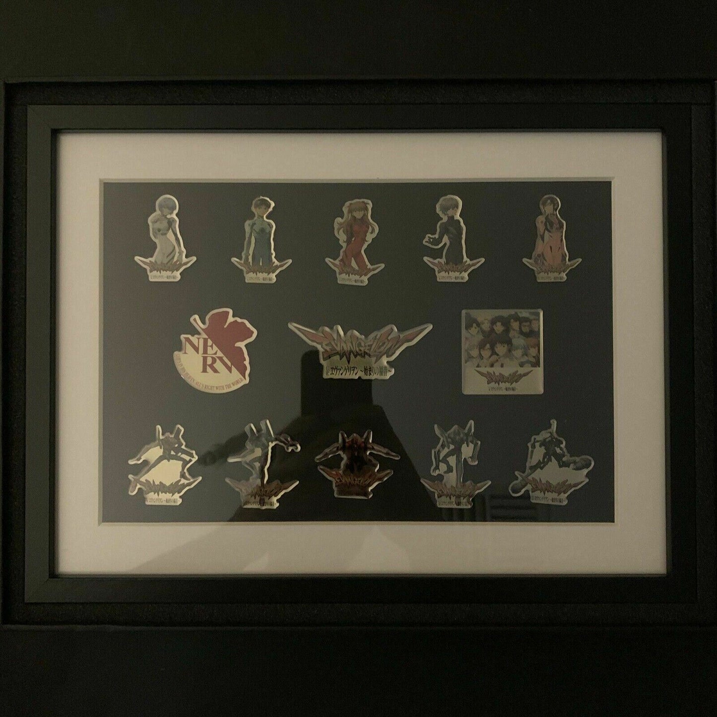 Official Genuine Neon Genesis Evangelion - Pin Badge Complete Set