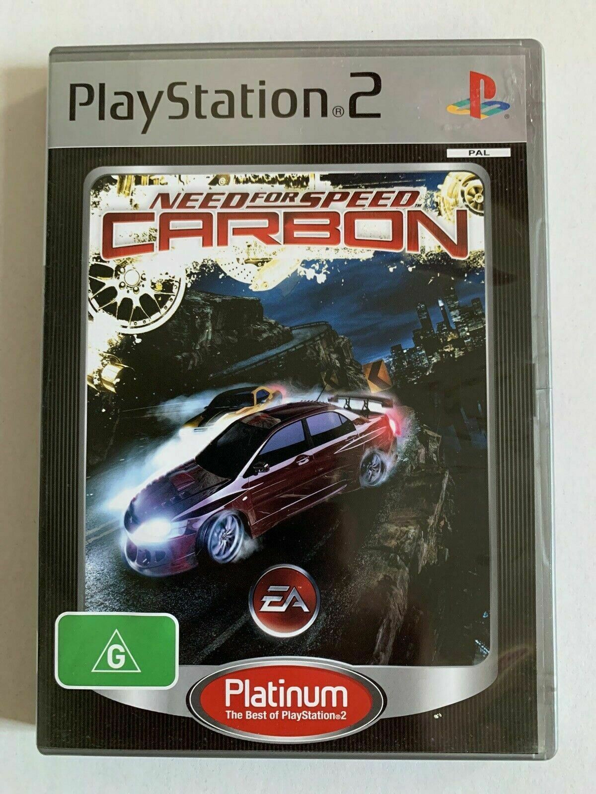Need for Speed Carbon - Playstation PS2 Game PAL Platinum with Booklet