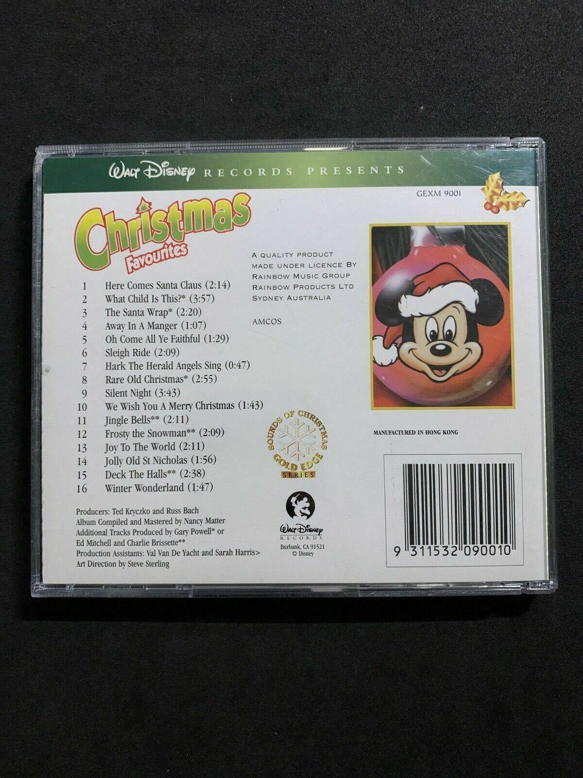 Christmas Favorites, by Disney (CD, Sep-2001, Walt Disney)