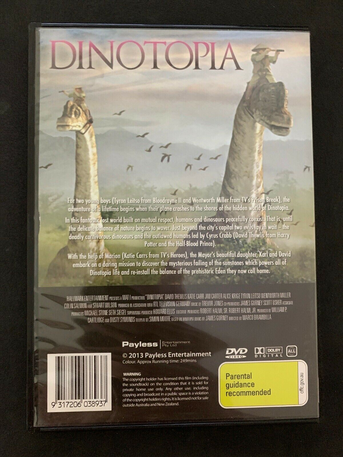 Dinotopia (DVD) Dinosaur TV-Mini Series