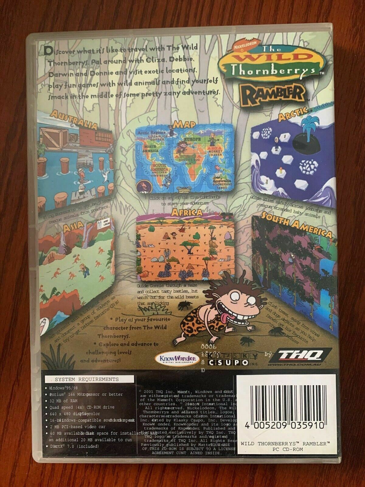 The Wild Thornberrys: Rambler - PC CD-ROM Windows Game