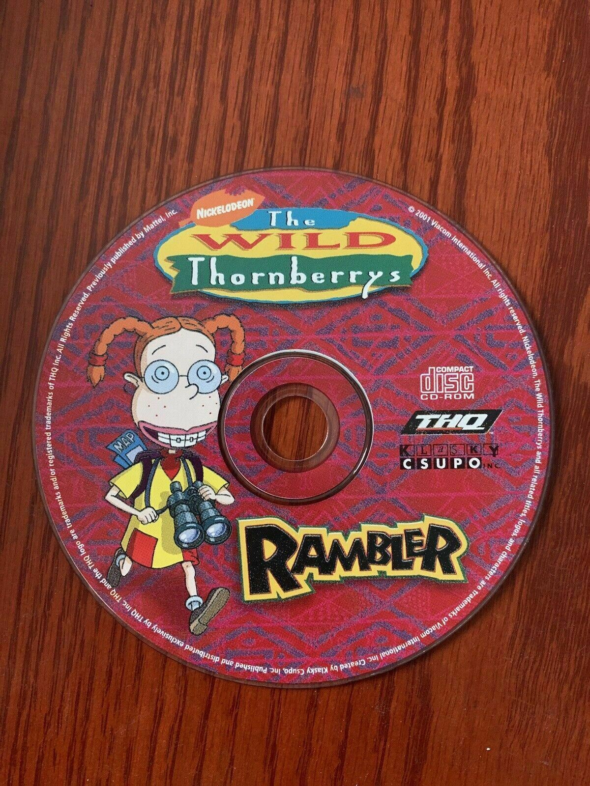 The Wild Thornberrys: Rambler - PC CD-ROM Windows Game