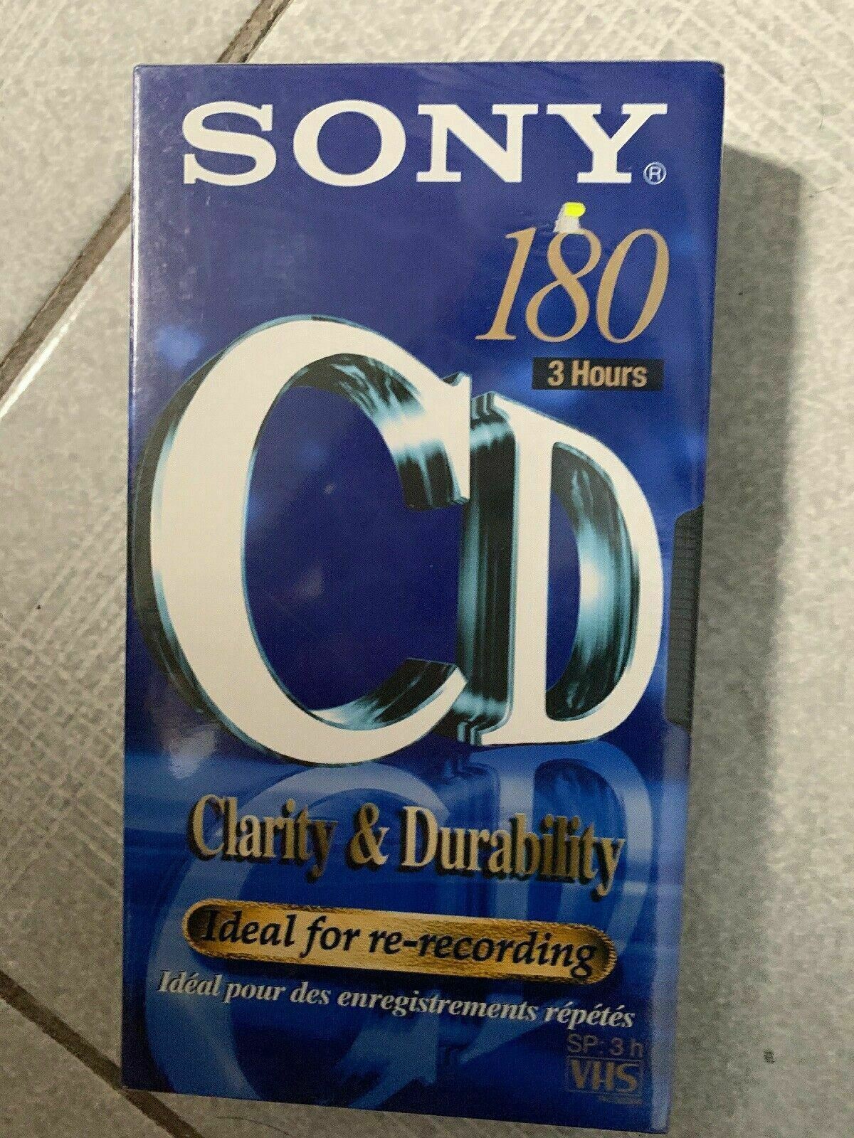 7x Brand New & Sealed VHS 3x Teac E-180 1x Sony 180 1x Teac E-240 1x Base E-180