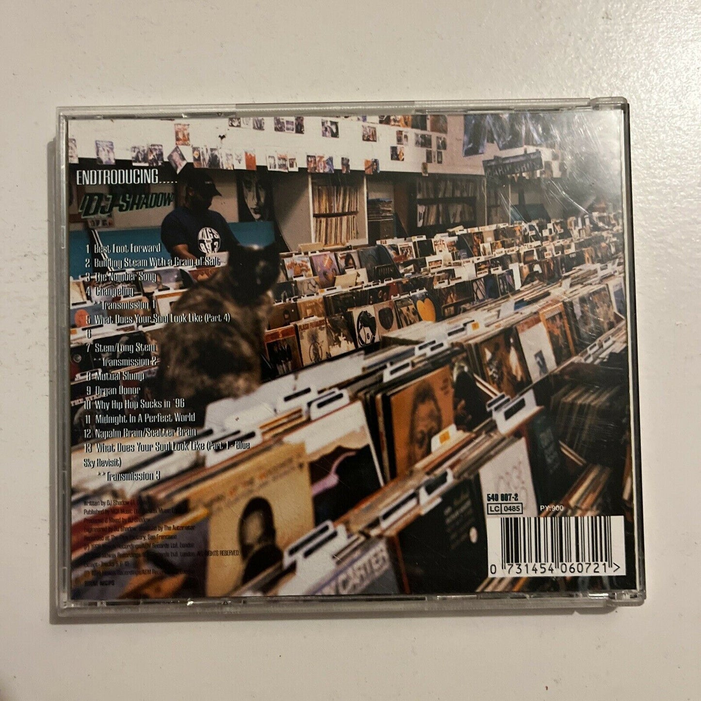 DJ Shadow - Endtroducing..... (CD, 1996)