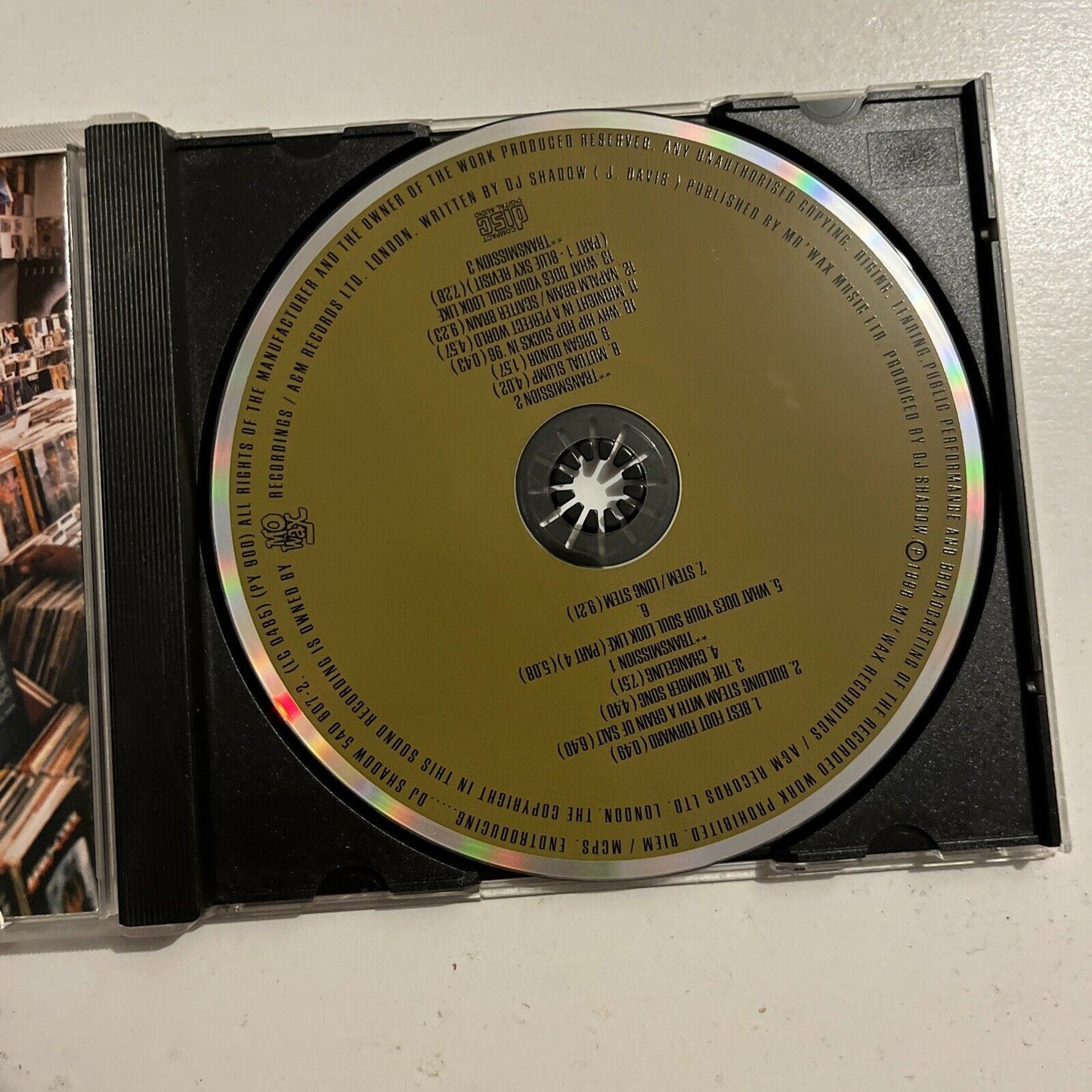 DJ Shadow - Endtroducing..... (CD, 1996)