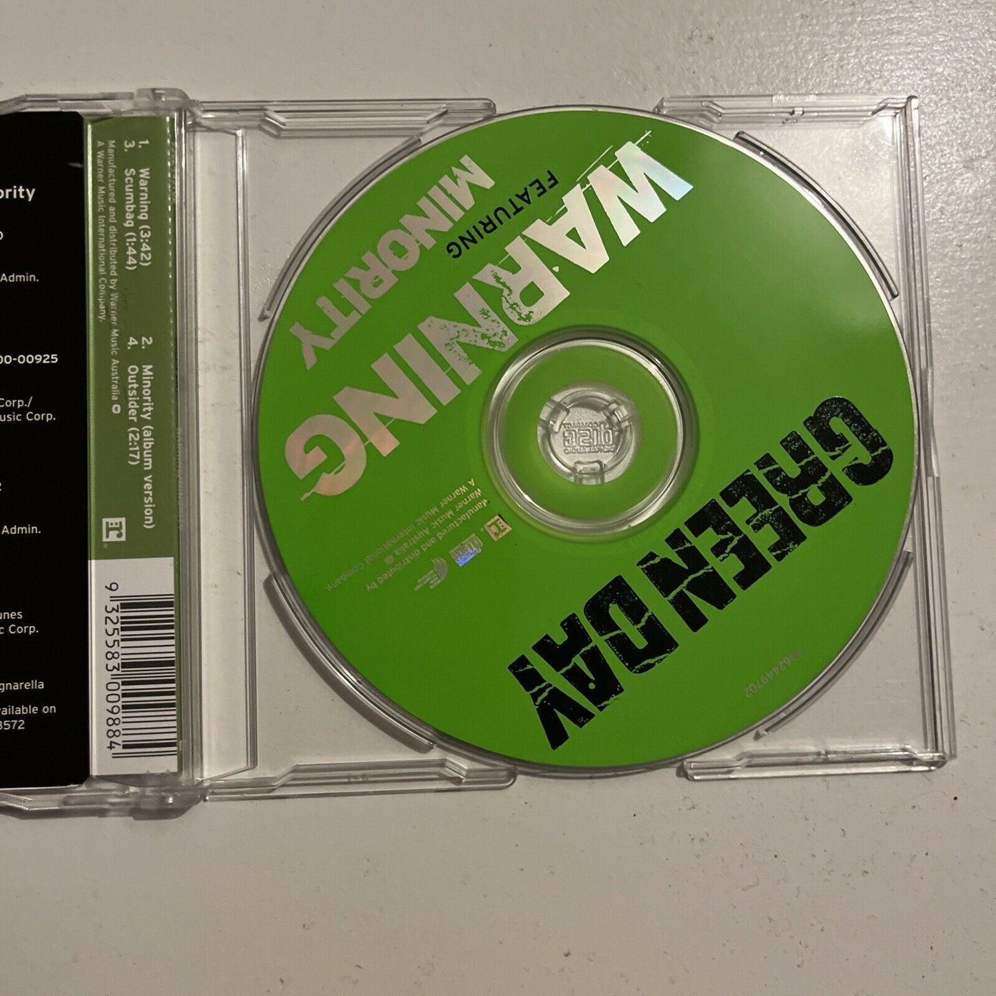 Green Day - Warning: Minority (CD, 2000)