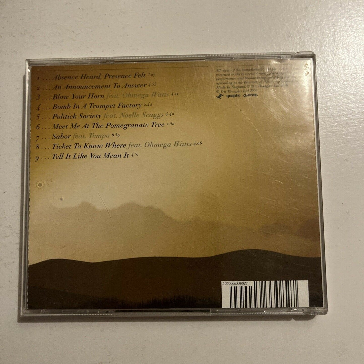 Quantic - An Announcement to Answer (CD, 2006)