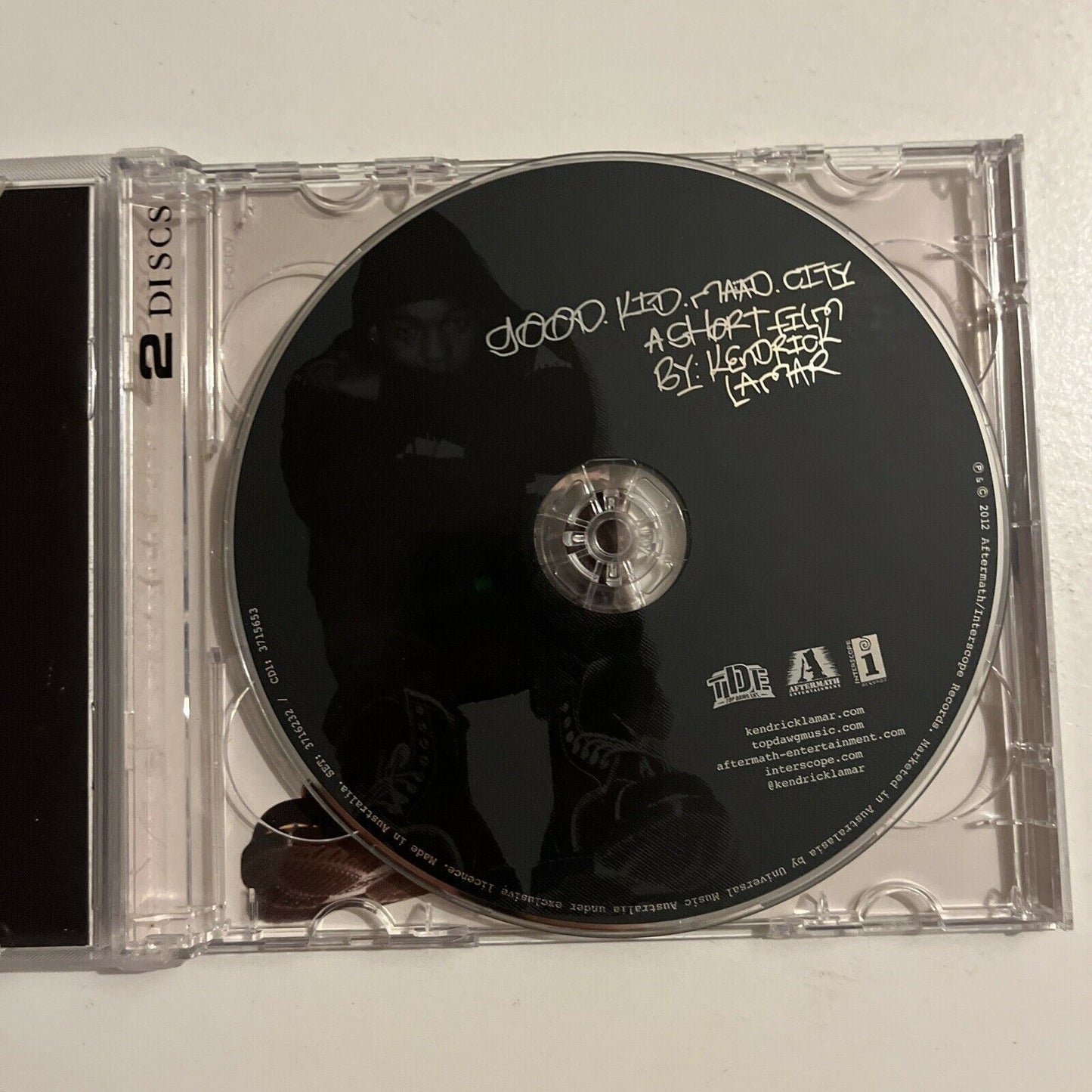 Kendrick Lamar - Good Kid, M.A.A.D. City / To Pimp A Butterfly (CD, 2015, 3-Disc