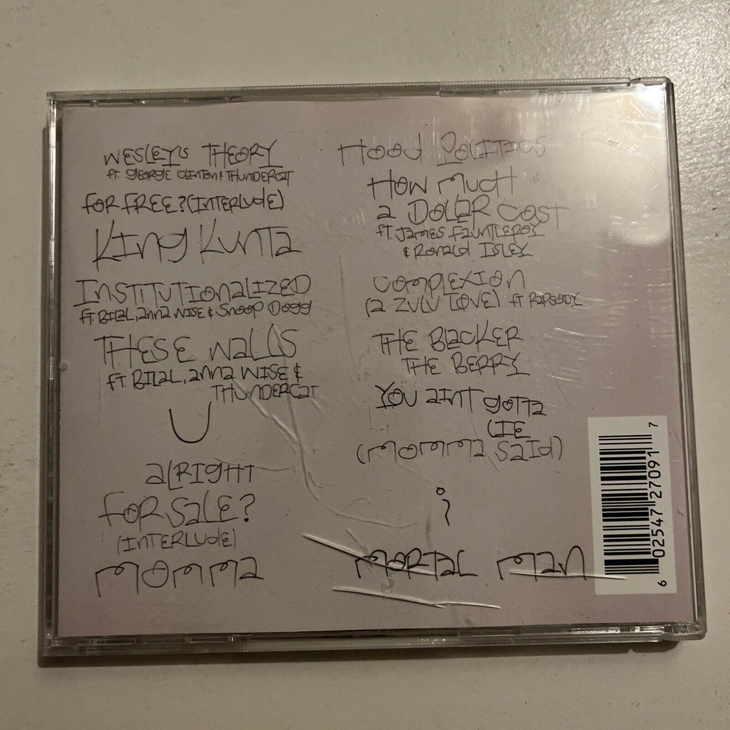 Kendrick Lamar - Good Kid, M.A.A.D. City / To Pimp A Butterfly (CD, 2015, 3-Disc