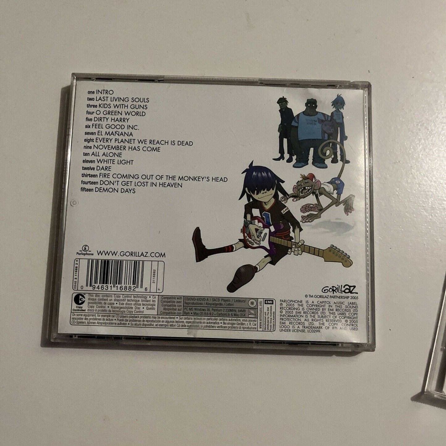Gorillaz - Gorillaz / Demon Days (CD, 2005, 2-Disc)