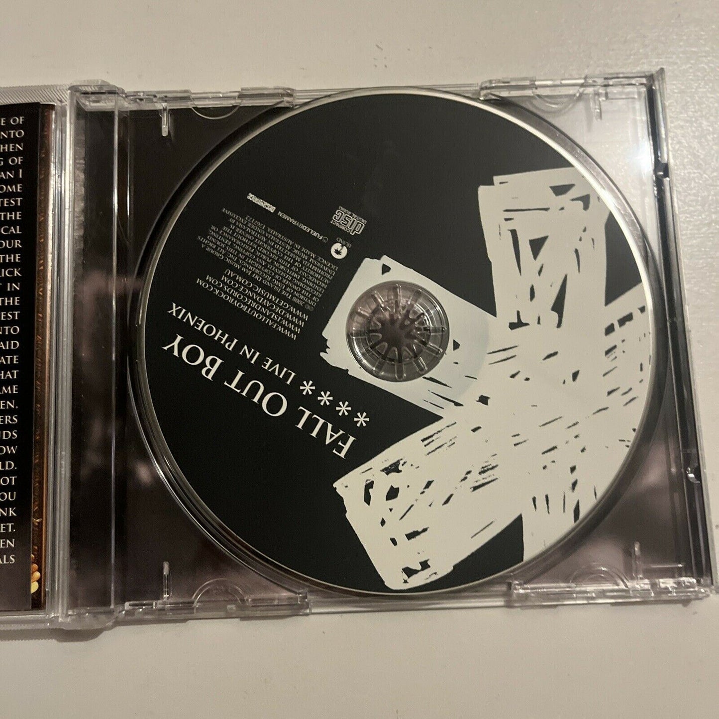 Fall Out Boy – * * * * Live In Phoenix (CD, 2008) Island Def Jam
