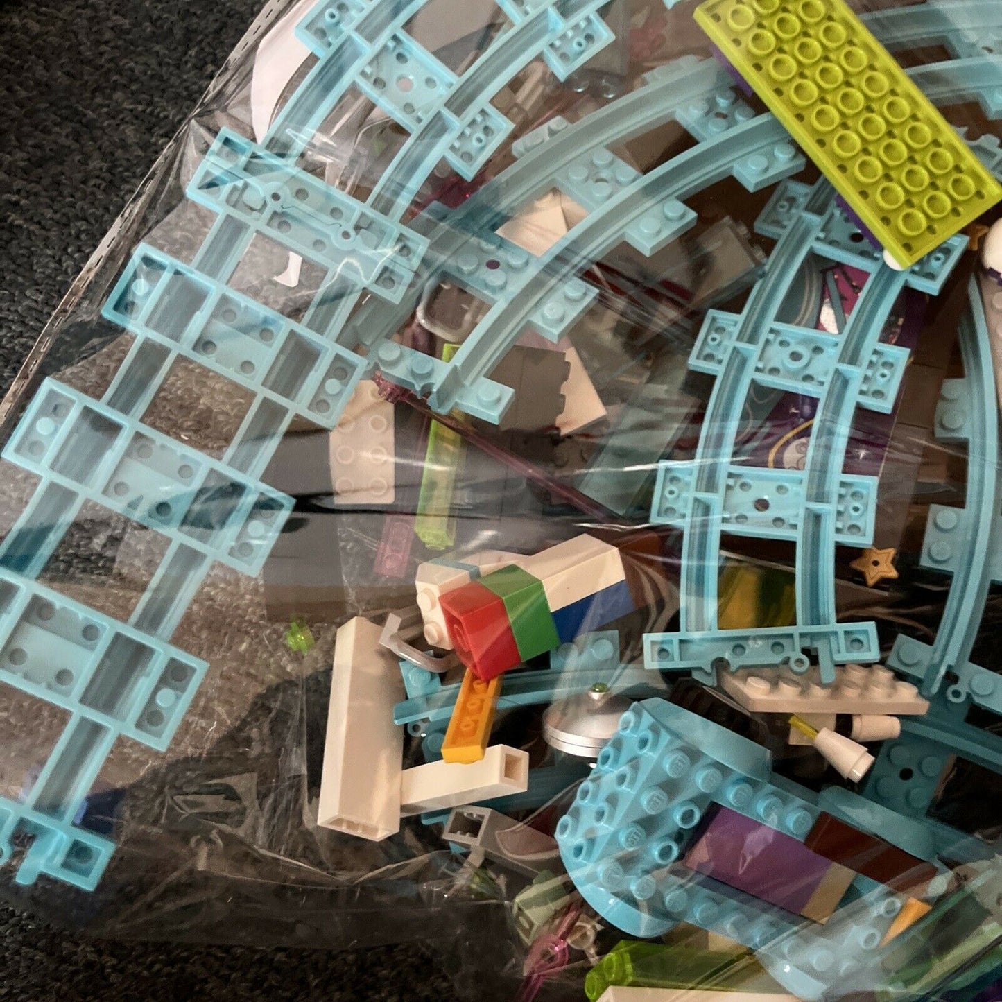Lego 41130 Friends Amusement Park Roller Coaster *Incomplete Parts Missing*