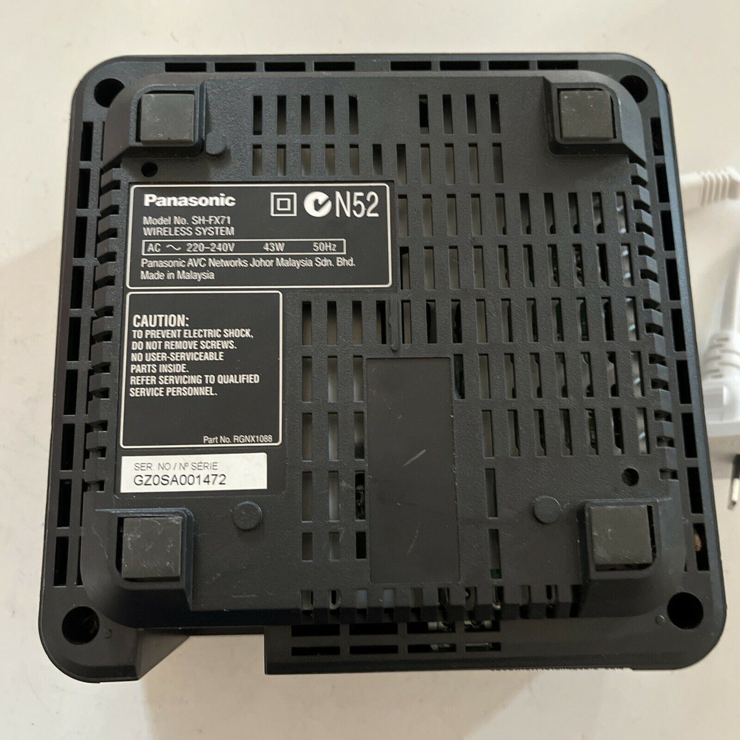 Panasonic Wireless System SH-FX71 Surrond Sound Receiver *Base Station Only*