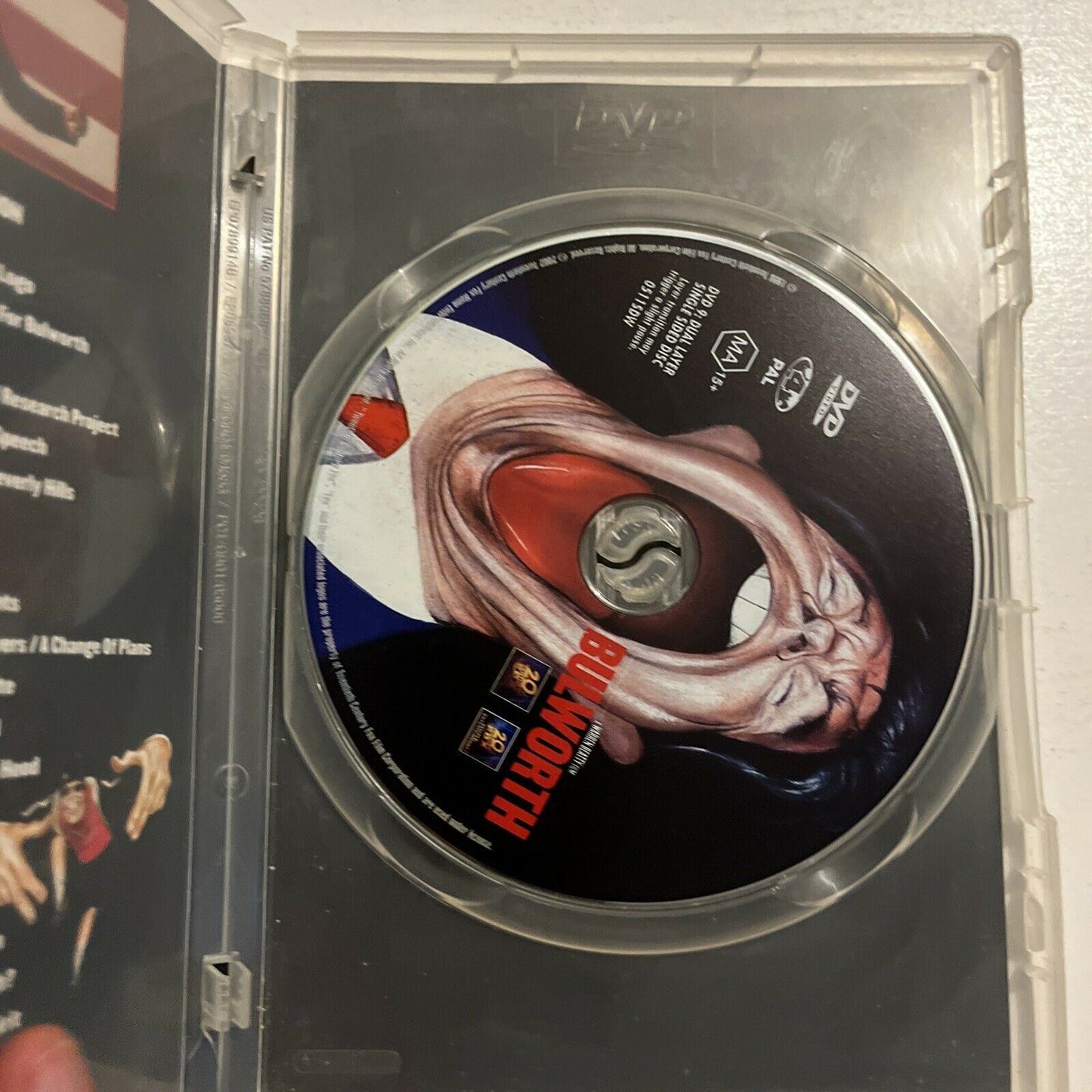 Bulworth (DVD, 1998) Warren Beatty, Halle Berry, Don Cheadle Region 4