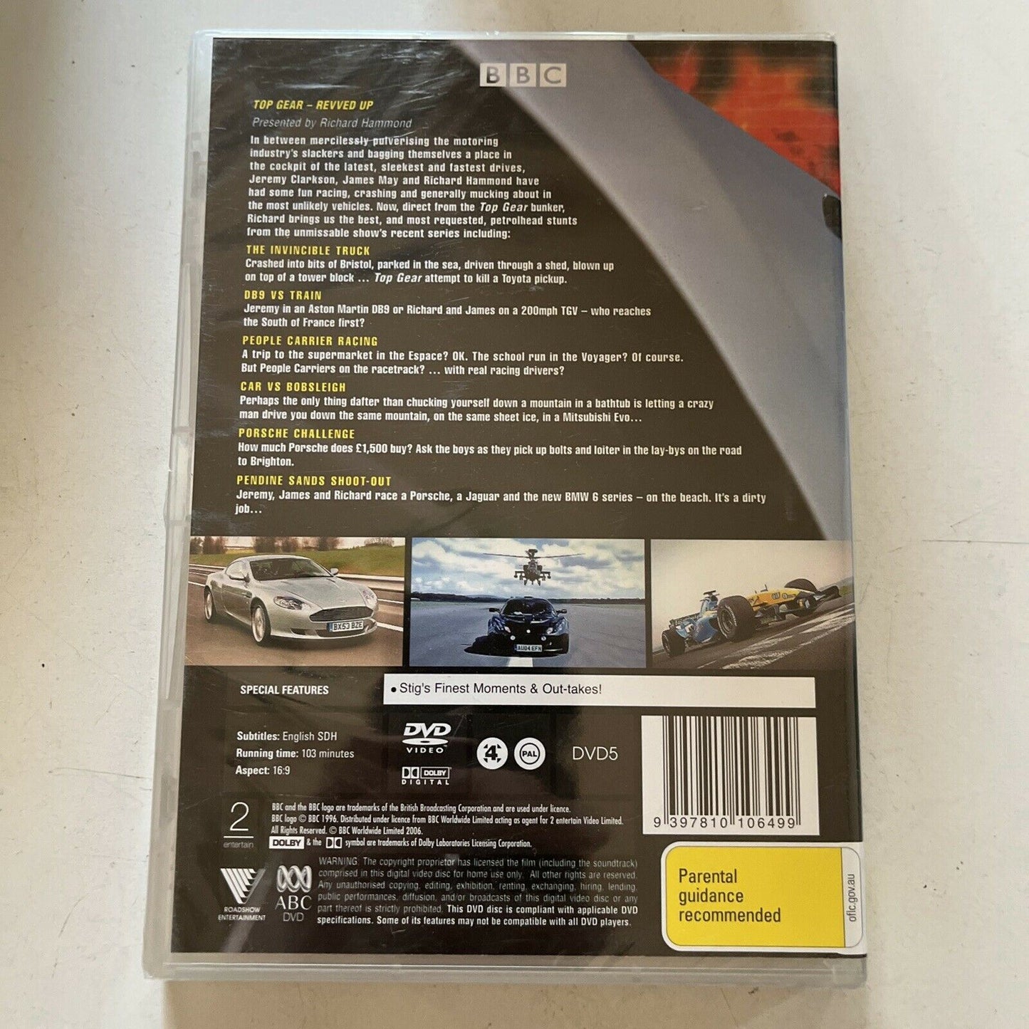 *New Sealed* Top Gear - Revved Up (DVD, 2005) Region 4