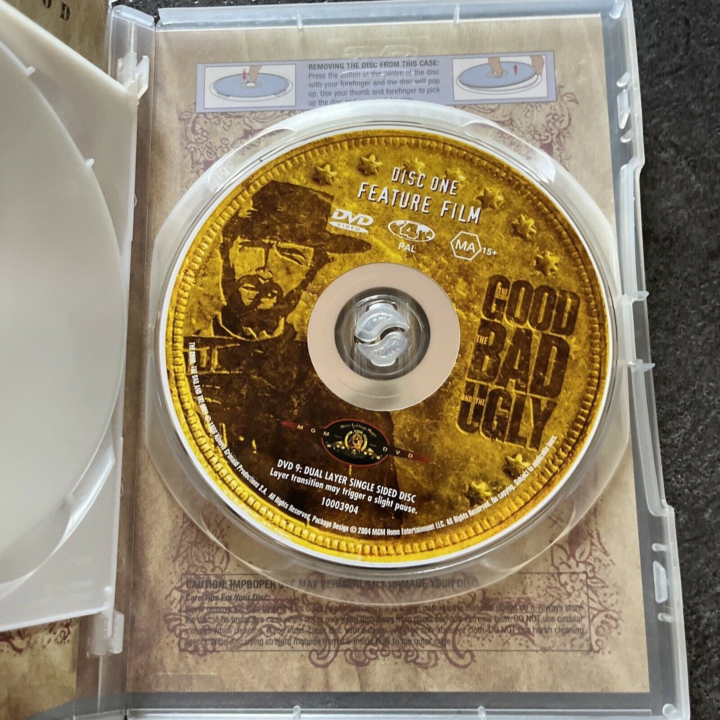 The Good, The Bad And The Ugly - Collector's Edition (DVD, 1967) Region 4