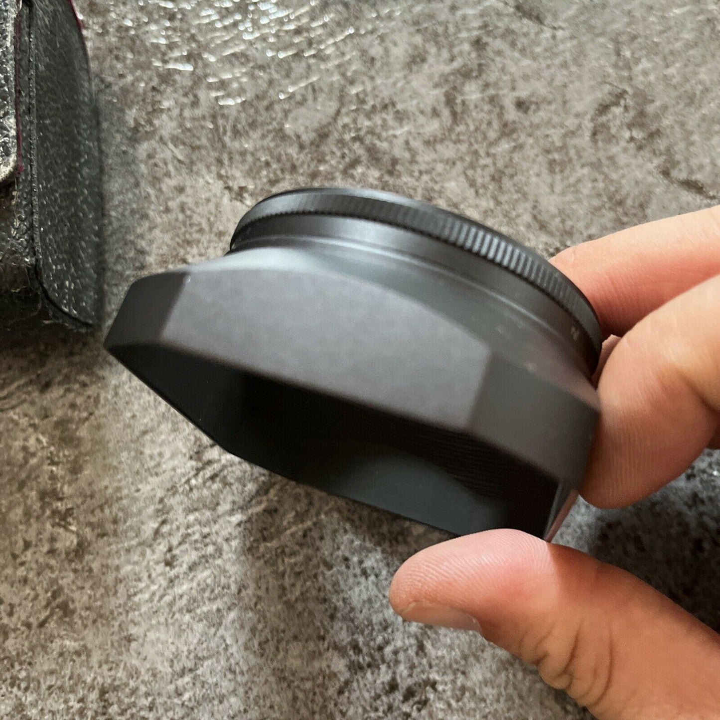 Pentax Asahi Lens Hood Takumar 1:3.5 28mm With Carrying Case