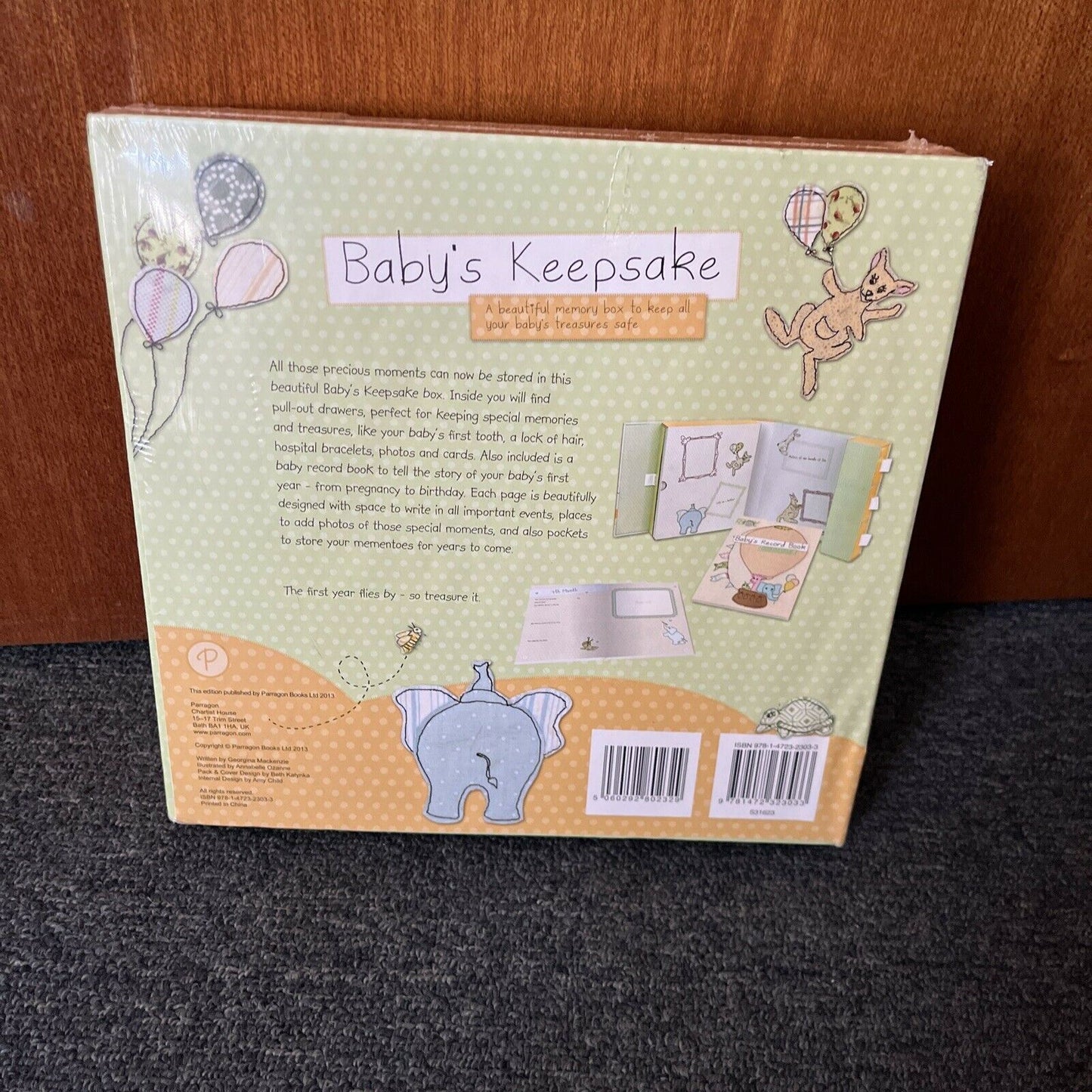 *New Sealed* Baby's Keepsake - Includes A Baby Record Book