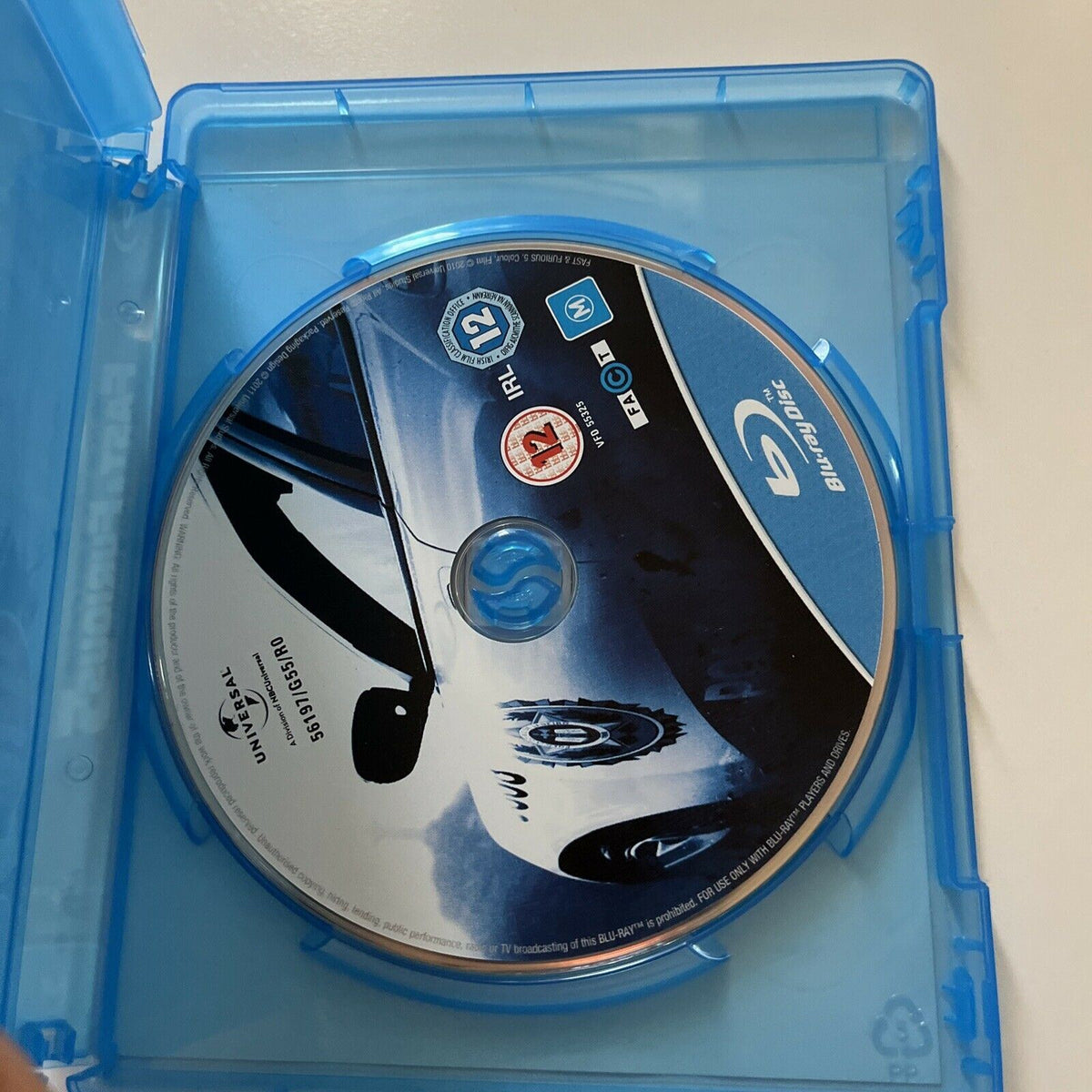 Fast & Furious 5 (Blu-ray, 2011) Region B