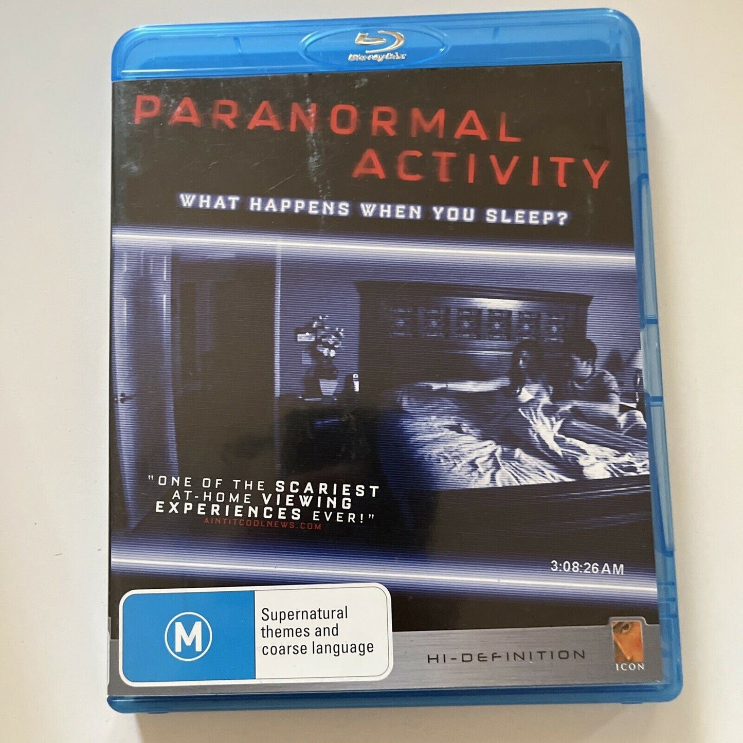 Paranormal Activity (Blu-ray, 2007) Katie Featherston, Micah Sloat, Region B