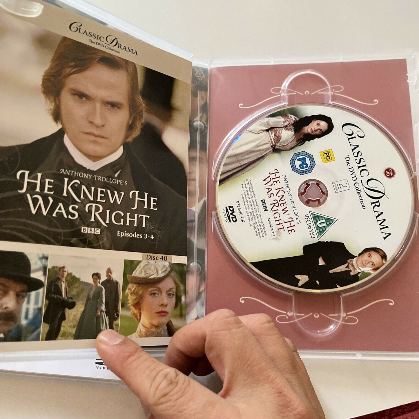 Anthony Trollope's: He Knew He Was Right (DVD, 1996) BBC Region 4&2