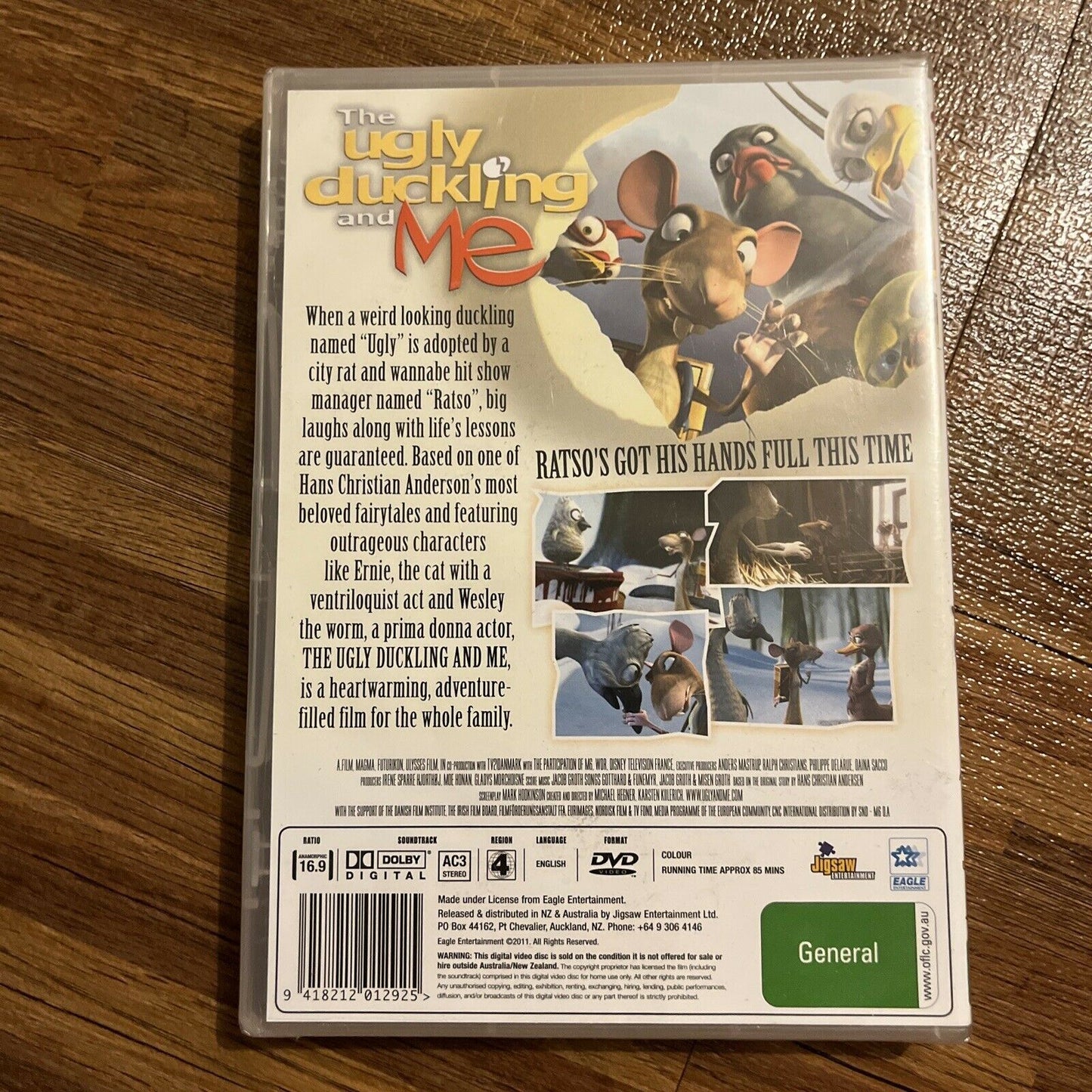 *New Sealed* The Ugly Duckling And Me (DVD, 2007) Region 4