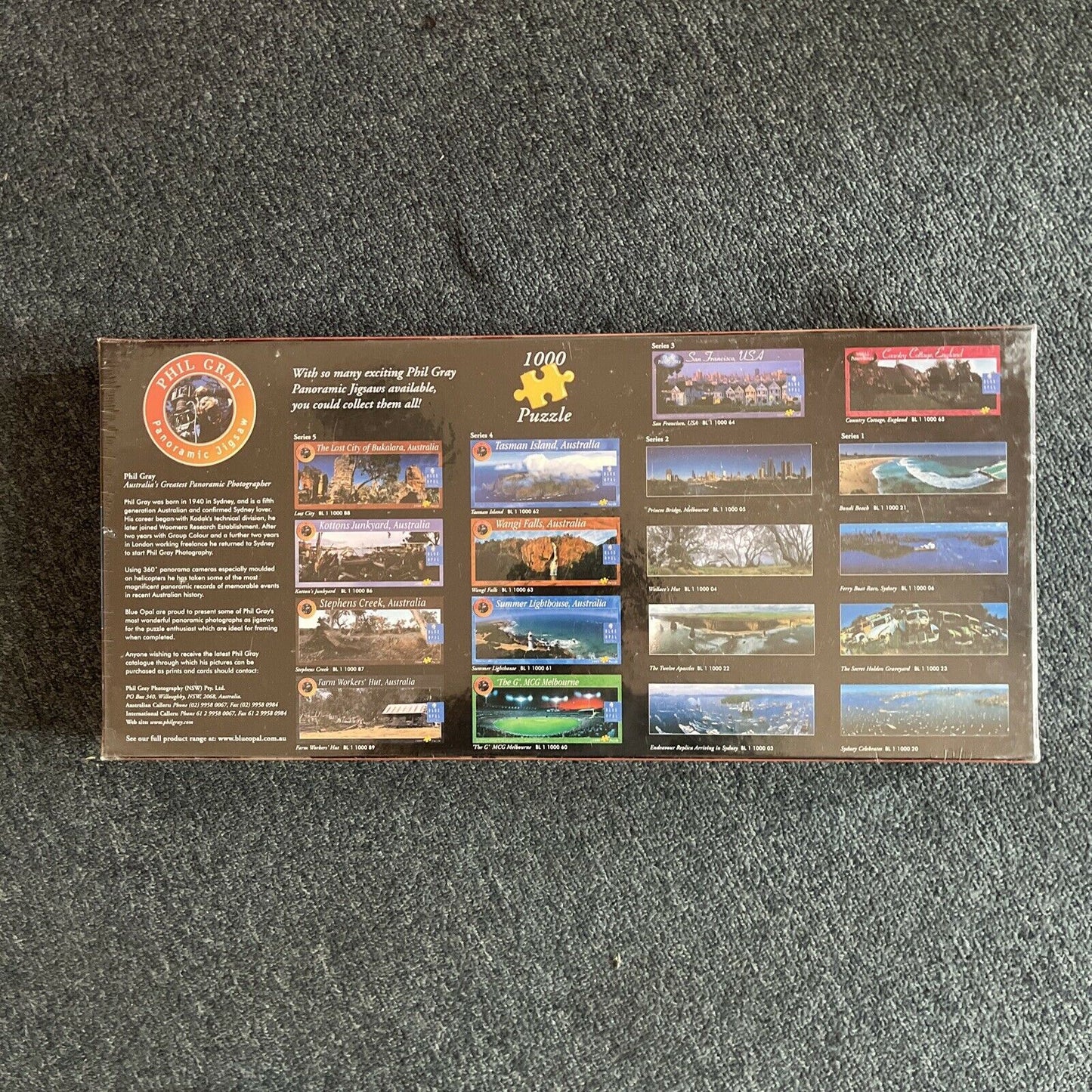 *New Sealed* Blue Opal: The Lost City Of Bukalara, Australia Jigsaw 1000pcs