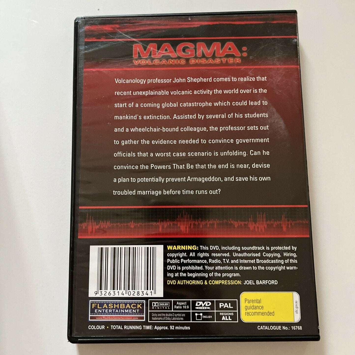 Magma: Volcanic Disaster (DVD, 2006) Xander Berkeley, Amy Jo Johnson All Regions
