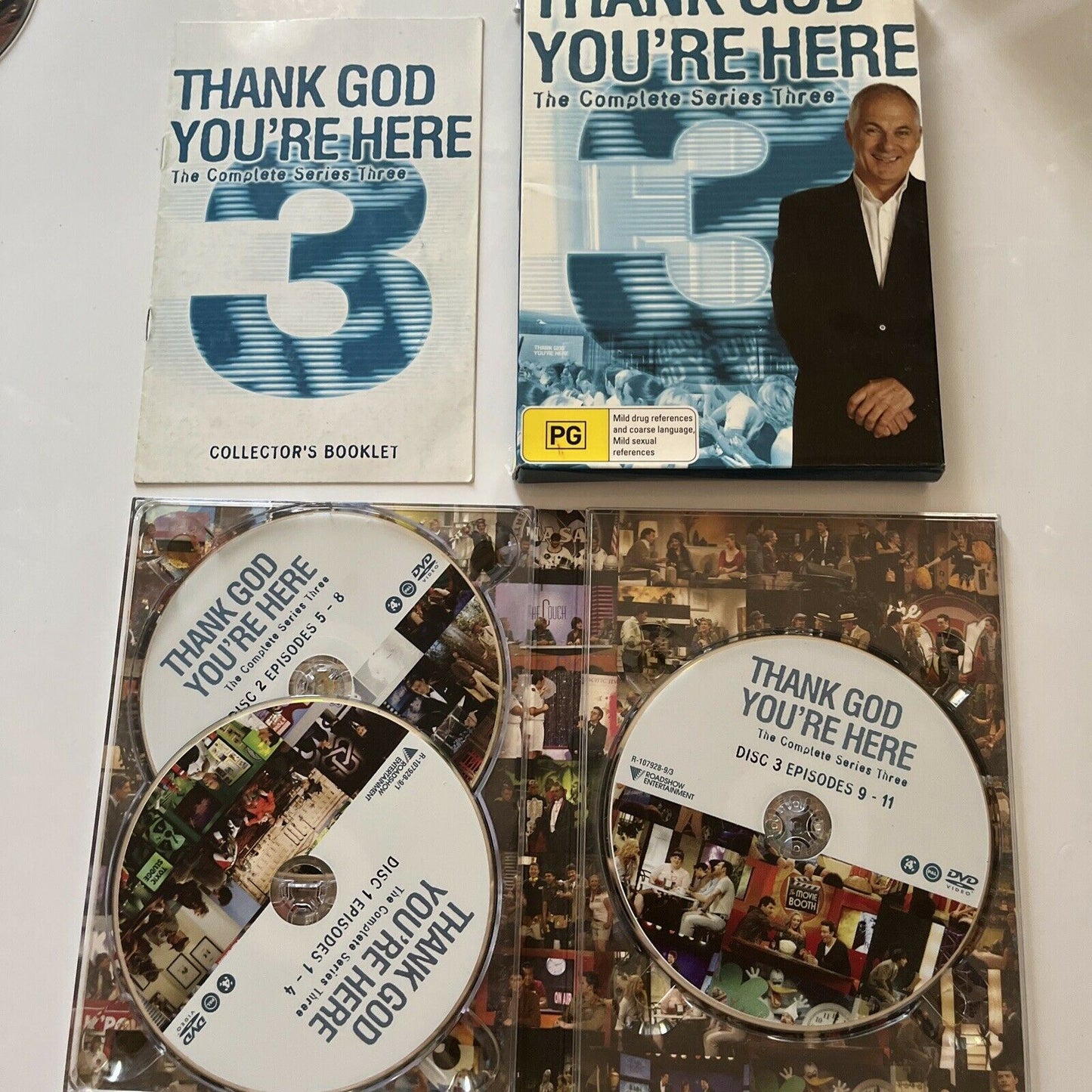 Thank God You're Here : Season 3 (DVD, 2007, 3-Disc) Region 4