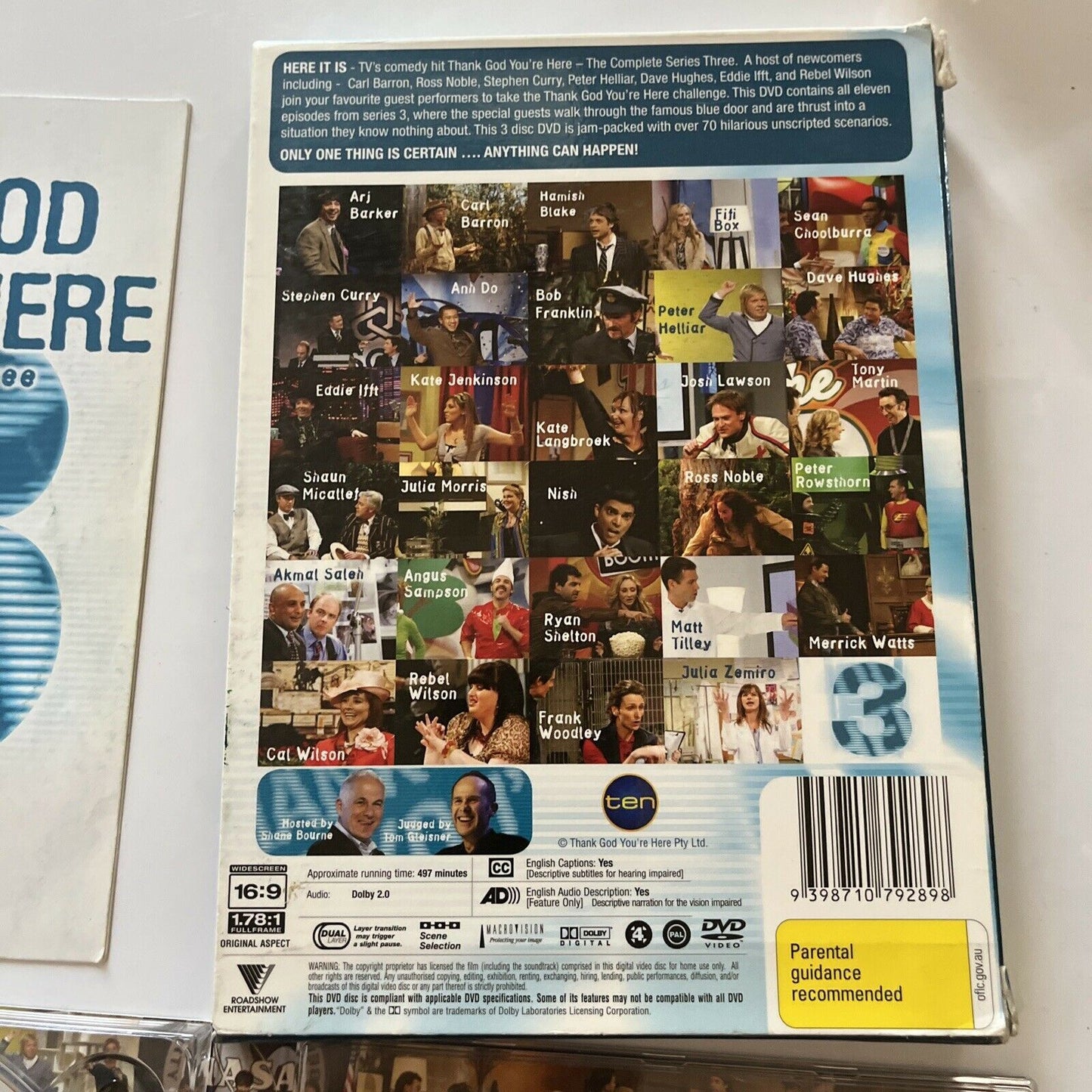 Thank God You're Here : Season 3 (DVD, 2007, 3-Disc) Region 4