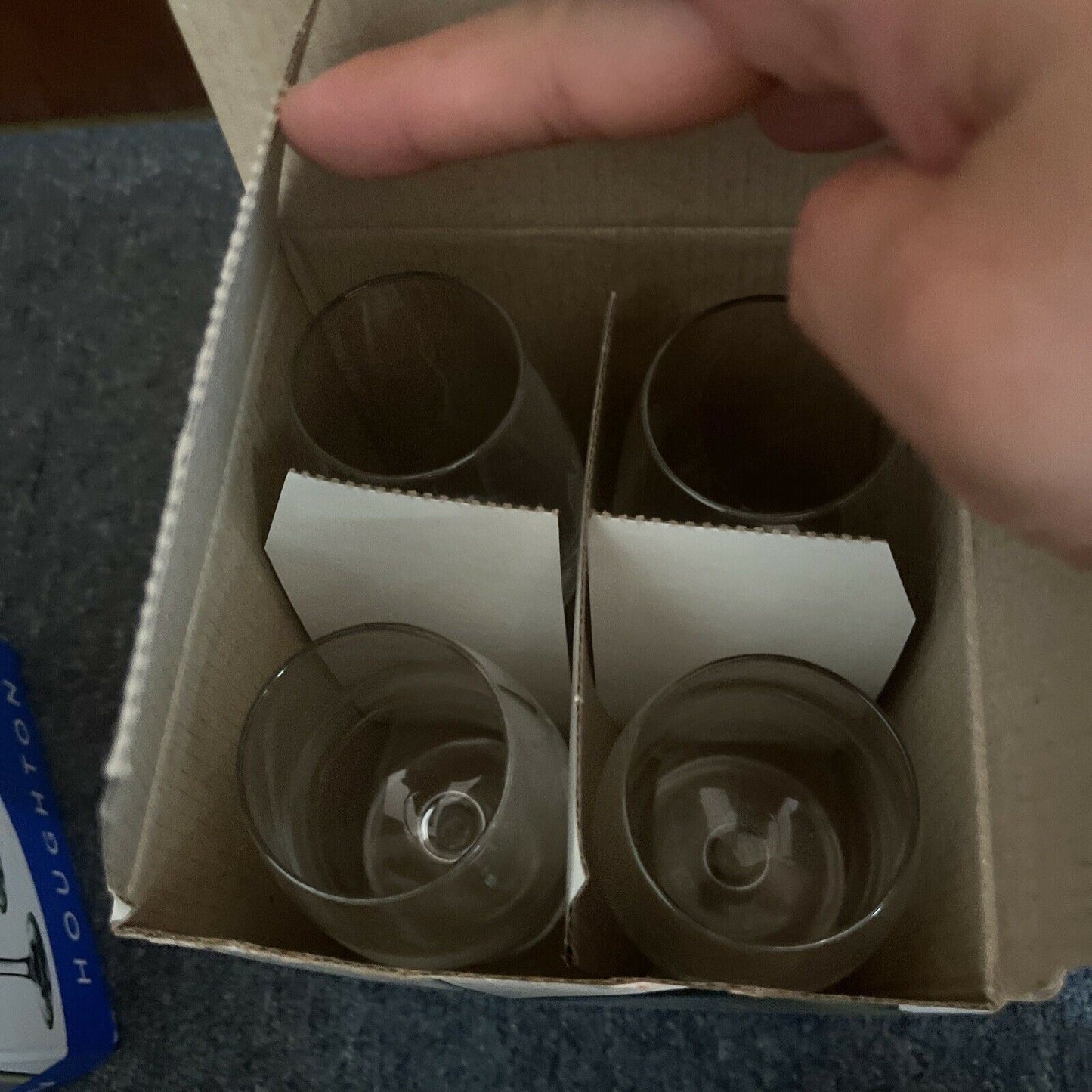 *New* 2x Houghton 4 Wine Glass Pack - Made In France