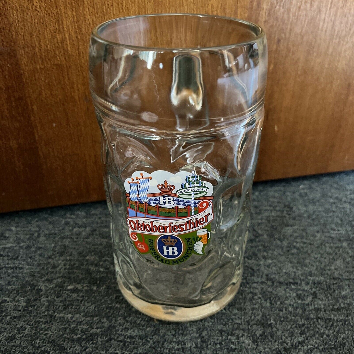 HB Oktoberfest Beer Stein Mug 1L Made In Austria
