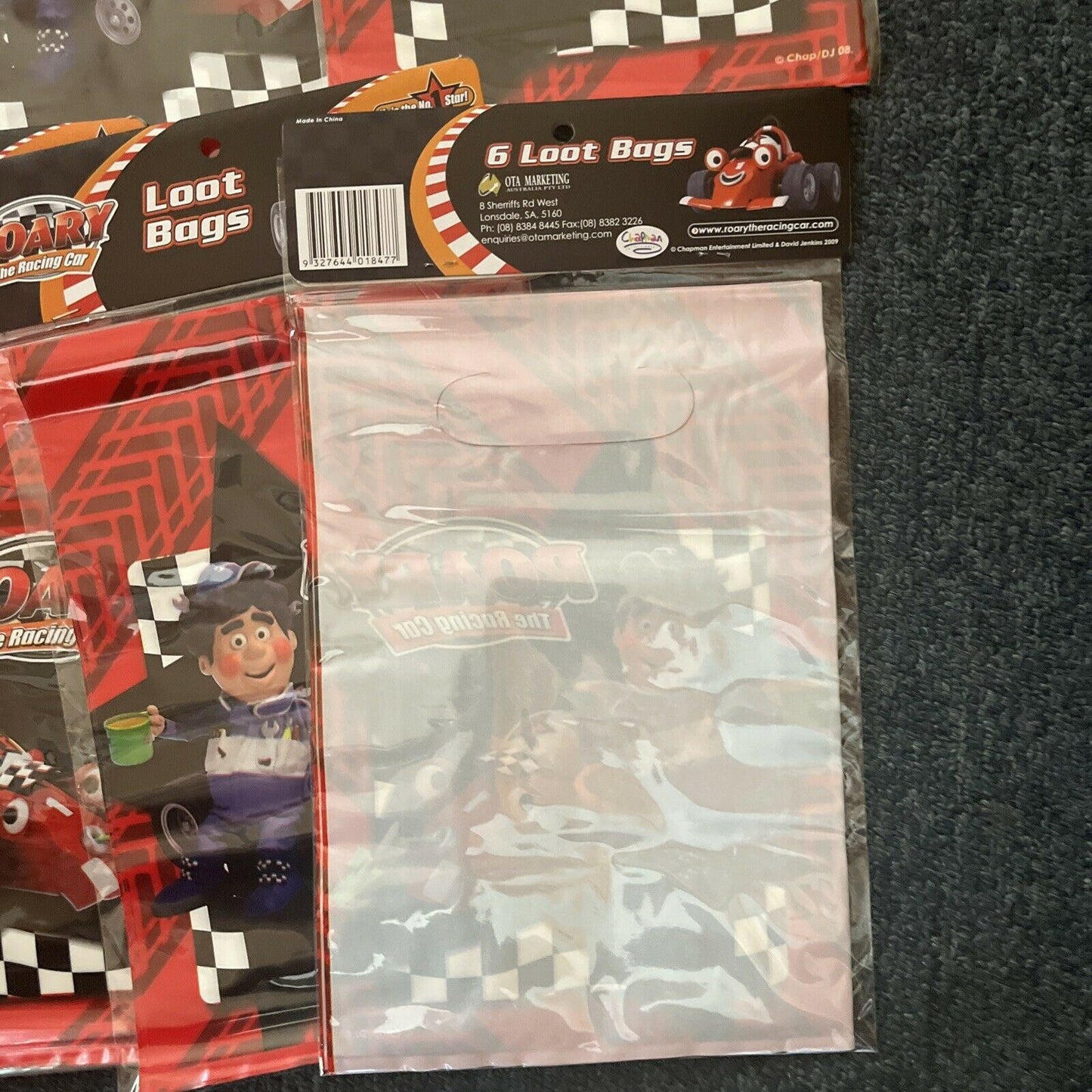 *New* 11x Roary The Racing Car - Party Loot Bags