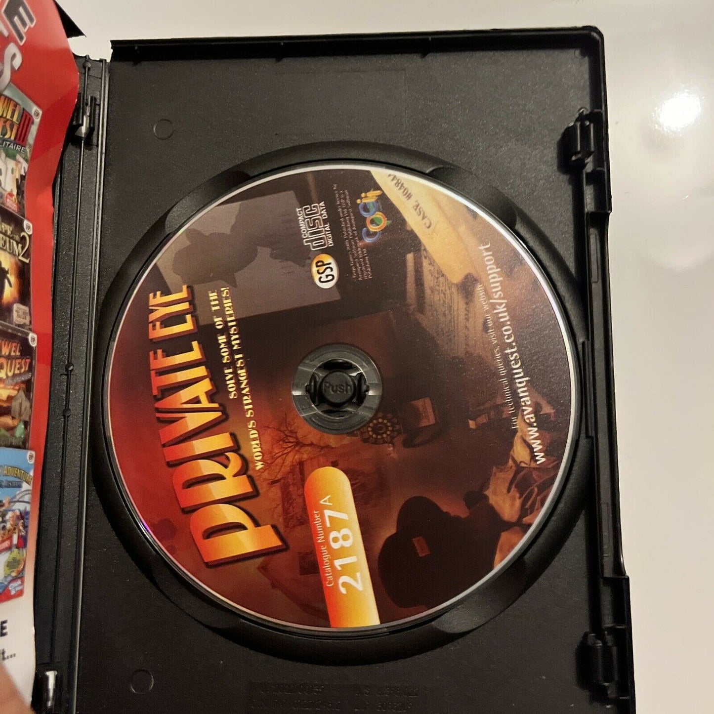 Private Eye Great Unsolved Mysteries PC CDROM Hidden Object Game