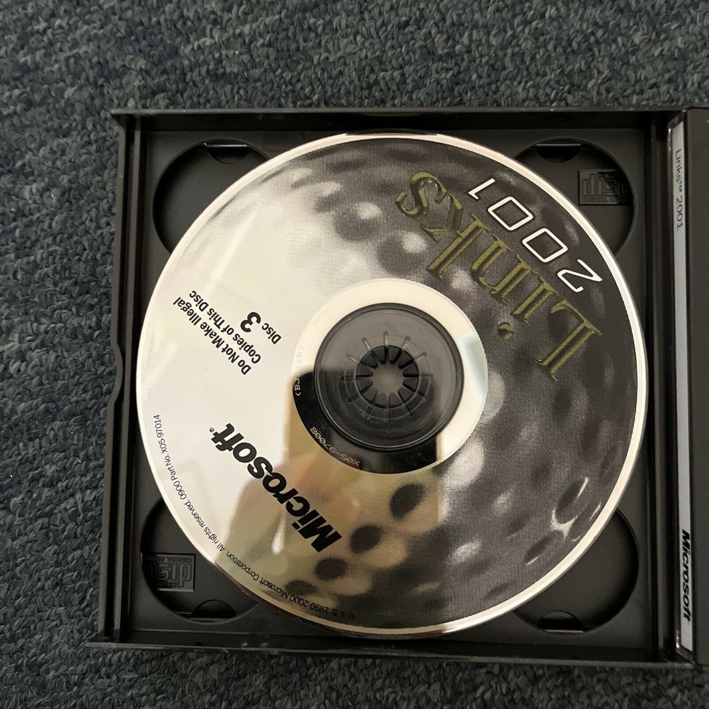 Microsoft Links 2001 PC CDROM 4-Disc